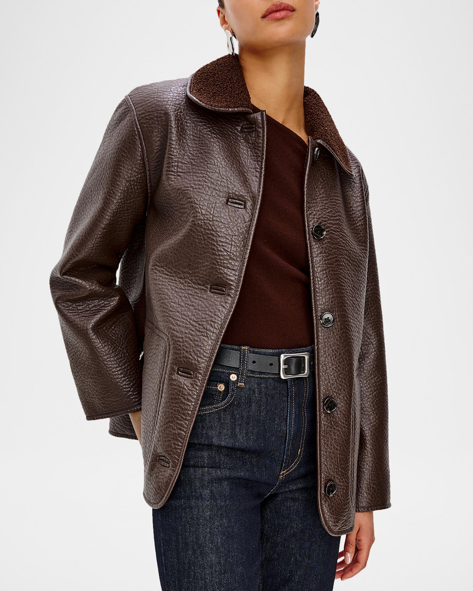 Rails Luis Vegan Leather Jacket | Neiman Marcus
