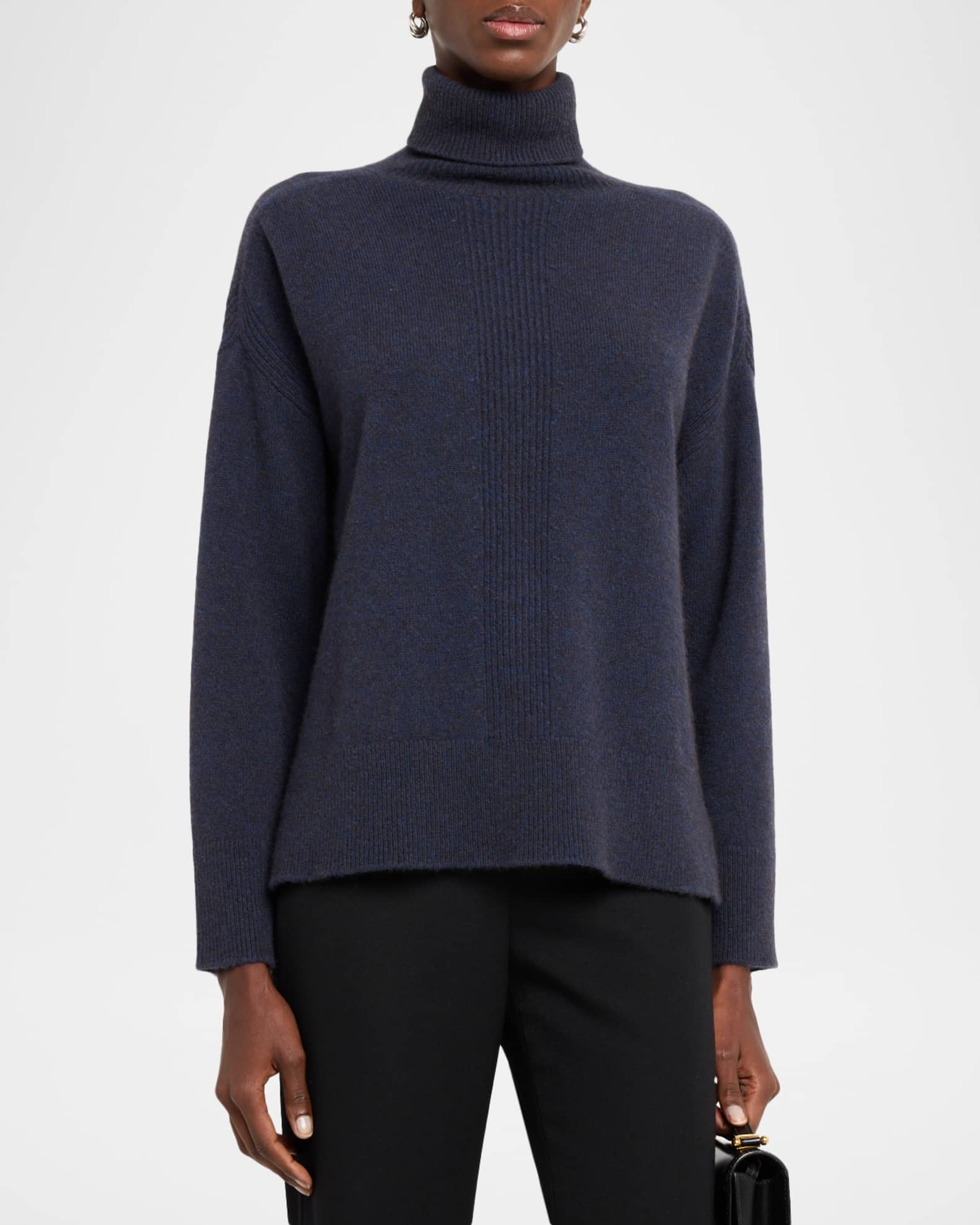 Emporio Armani Turtleneck Wool-Yak Sweater | Neiman Marcus