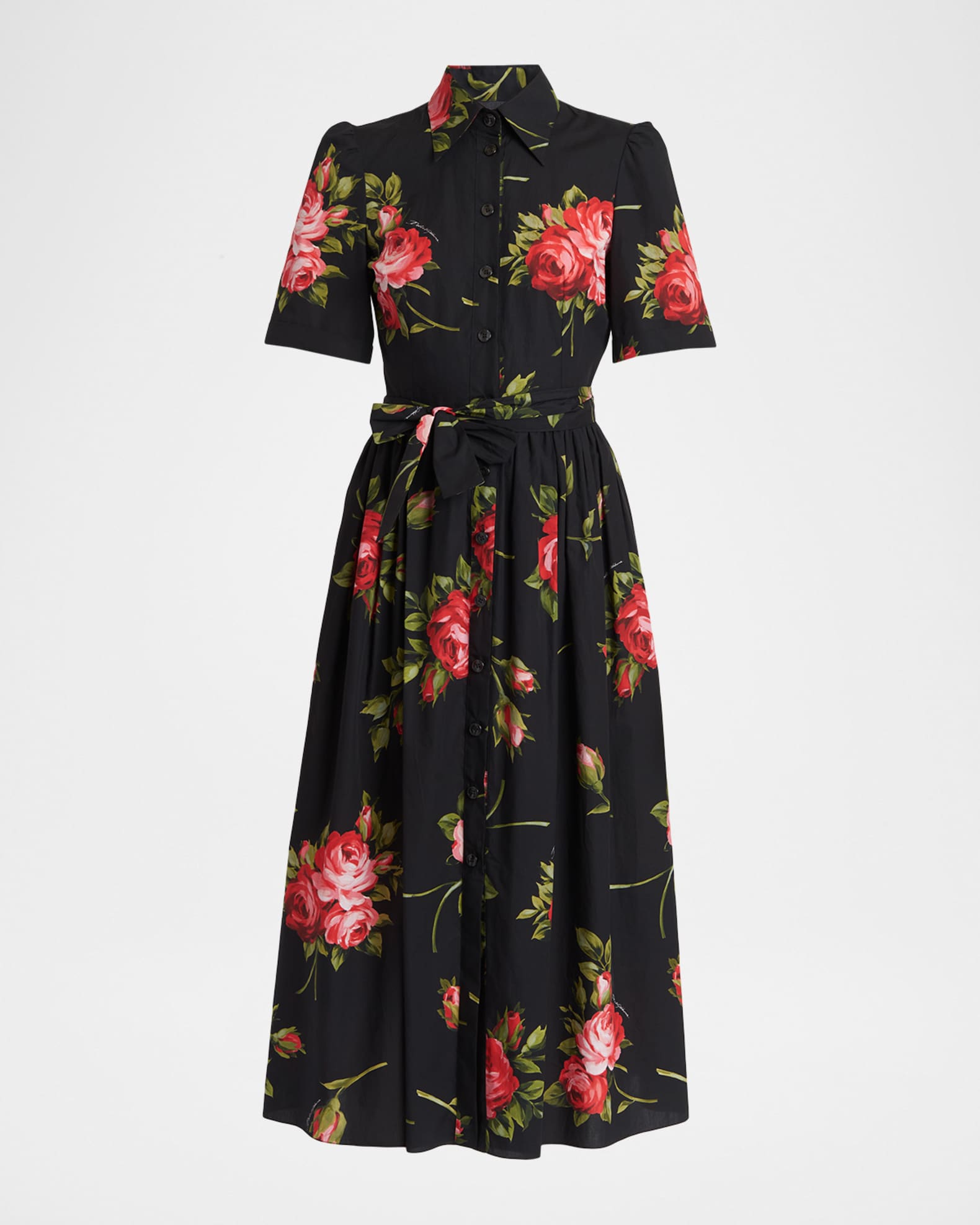 holiday midi dresses 3/4 Sleeves Holiday Midi Dress Black / L