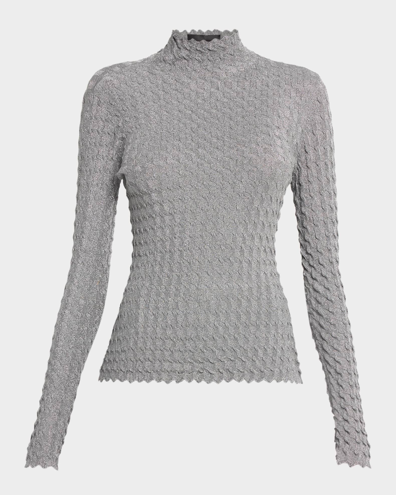 トップス EMPORIO ARMANI henry neck knit Emporio Armani Turtleneck Quarter Zip Pullover | Bloomingdale's