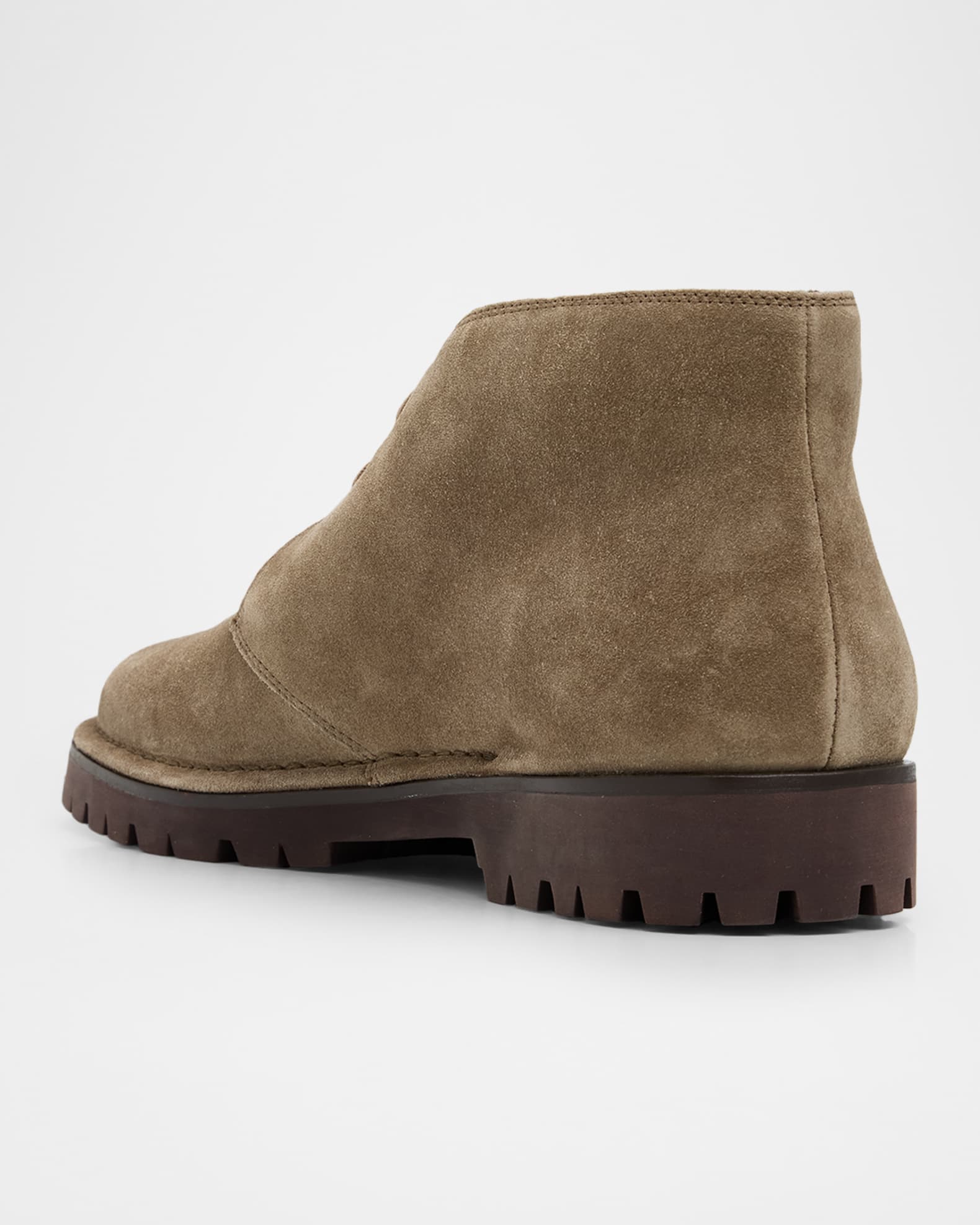 希少 モーリスレロワ Jérôme Doucet Chaussures d'A Vince Men's Jerome Suede Lug-Sole Chukka Boots | Neiman Marcus