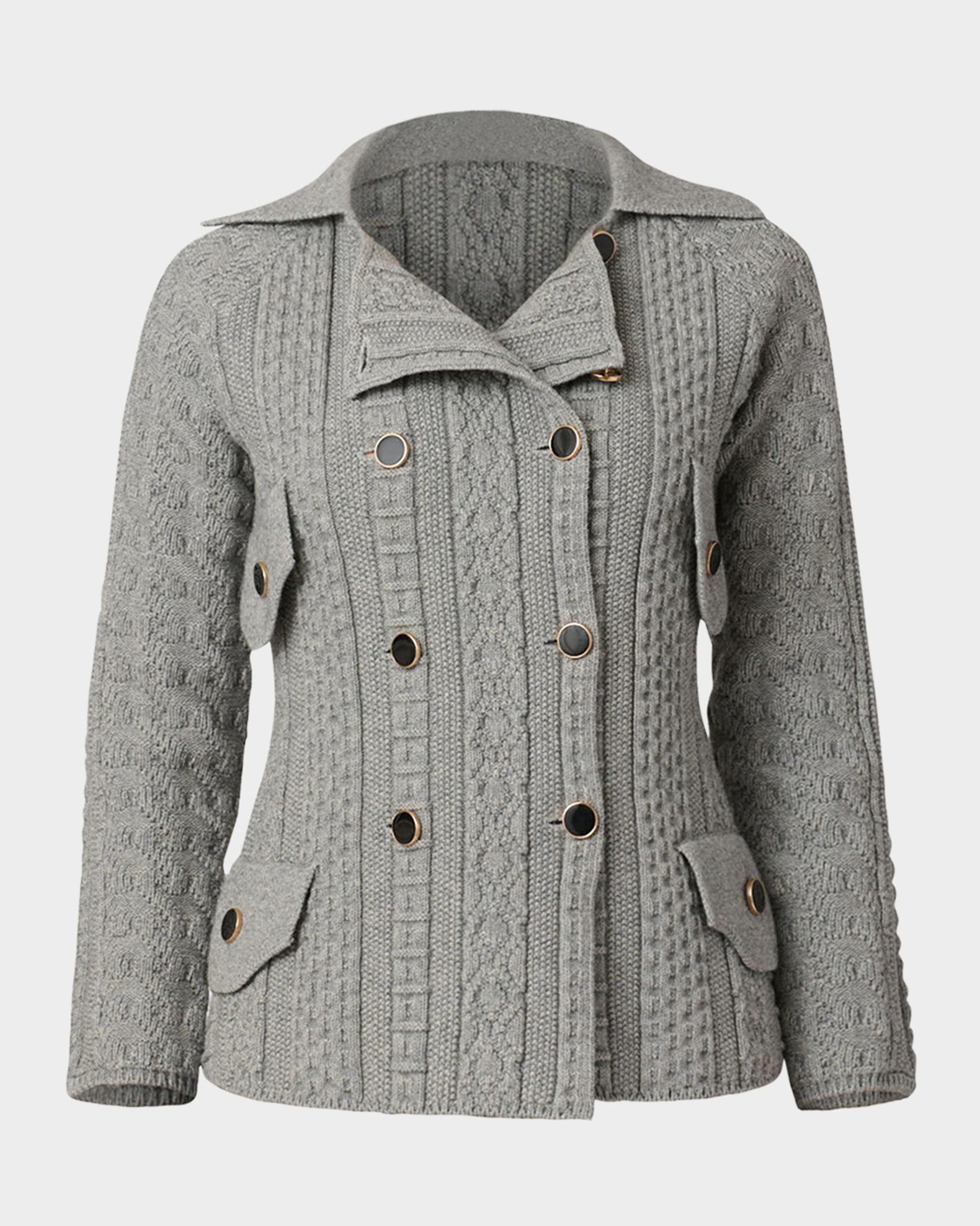 Shoshanna Wes Double-Breasted Knit Jacket | Neiman Marcus