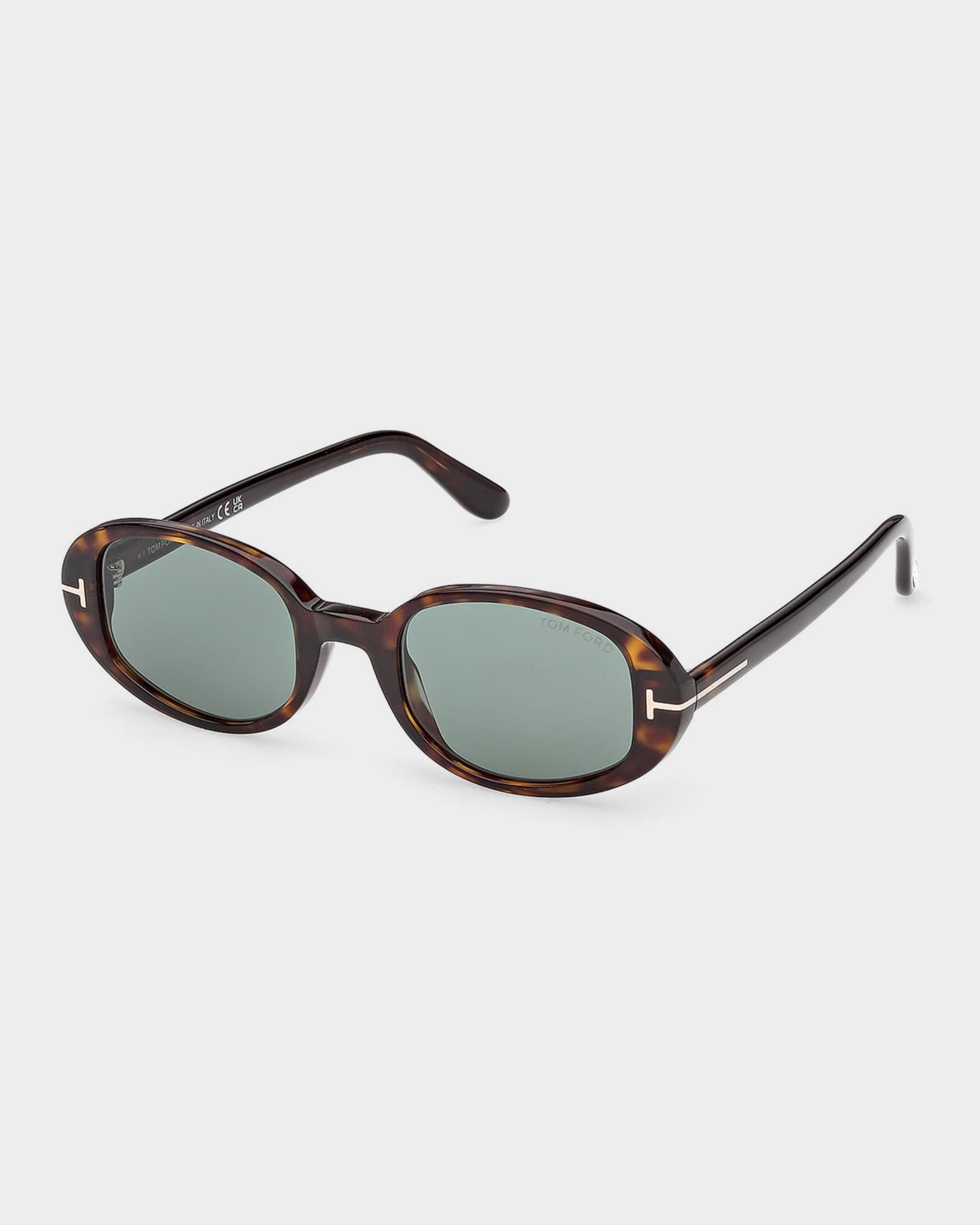 TOM FORD Iggy 49mm Oval Sunglasses | Neiman Marcus