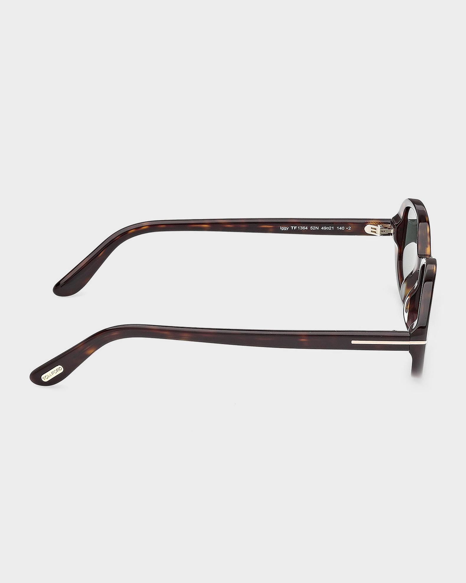 Tom Ford Sunglasses Iggy FT1364 52N Brown Oval Frame 49-21-140 New Authentic IGGY SUNGLASSES | TOM FORD Fashion main image 4