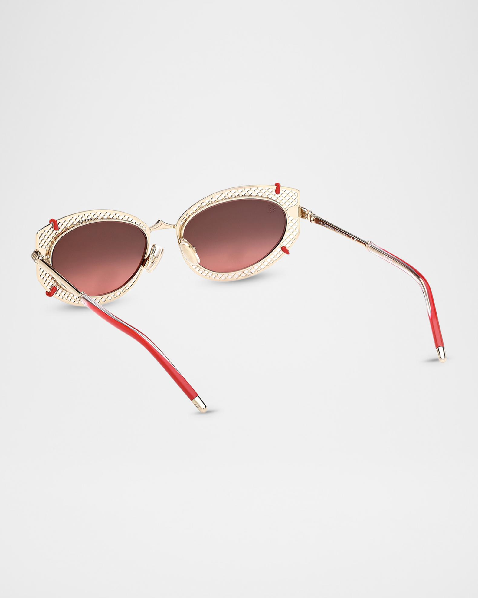 Christian Louboutin Dolly LB0030 54mm Metal Oval Sunglasses  display picture 1