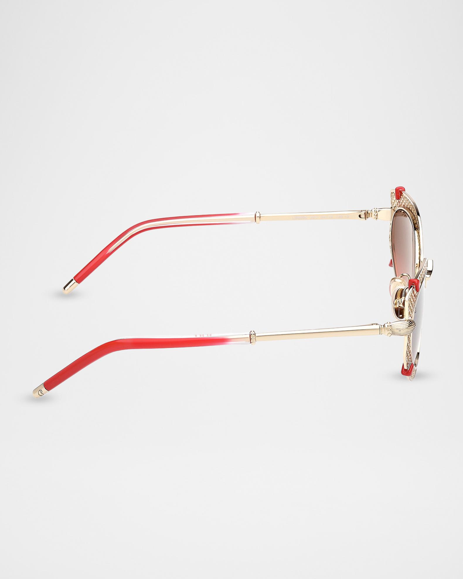 Christian Louboutin Dolly LB0030 54mm Metal Oval Sunglasses
