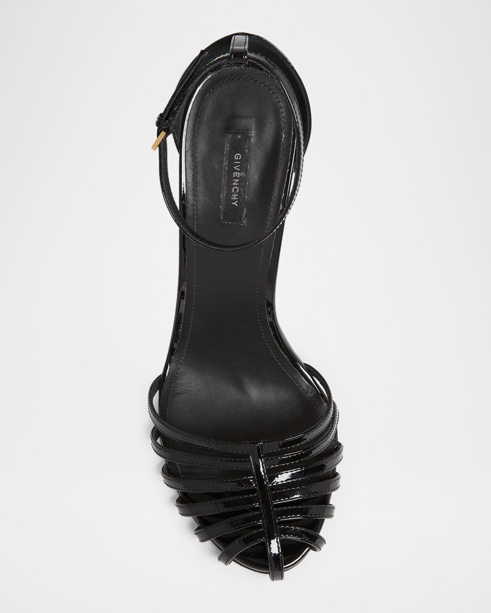 Givenchy 95mm Caged Patent Leather Pumps | Neiman Marcus