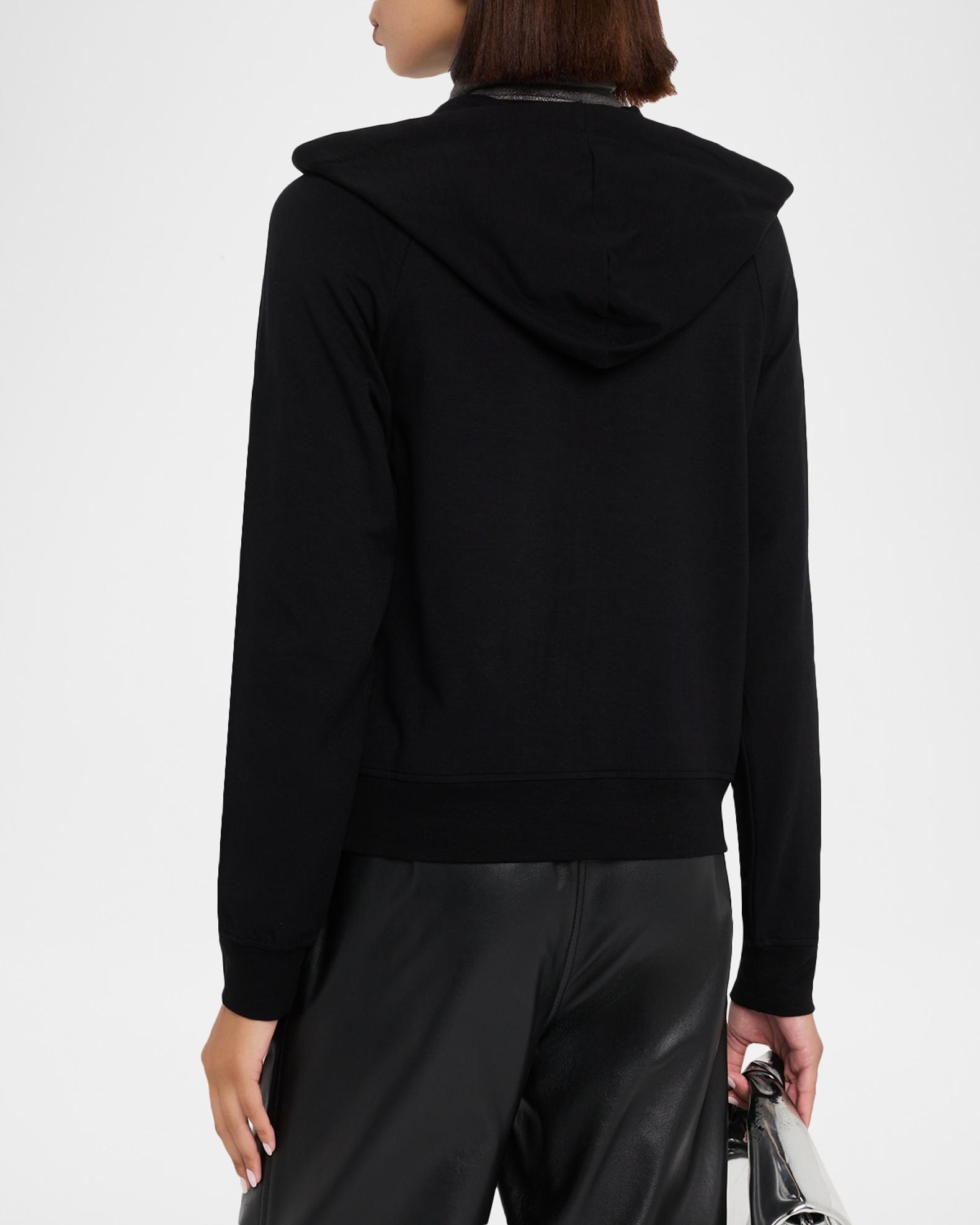 Zip-Front French Terry Hoodie | Neiman Marcus
