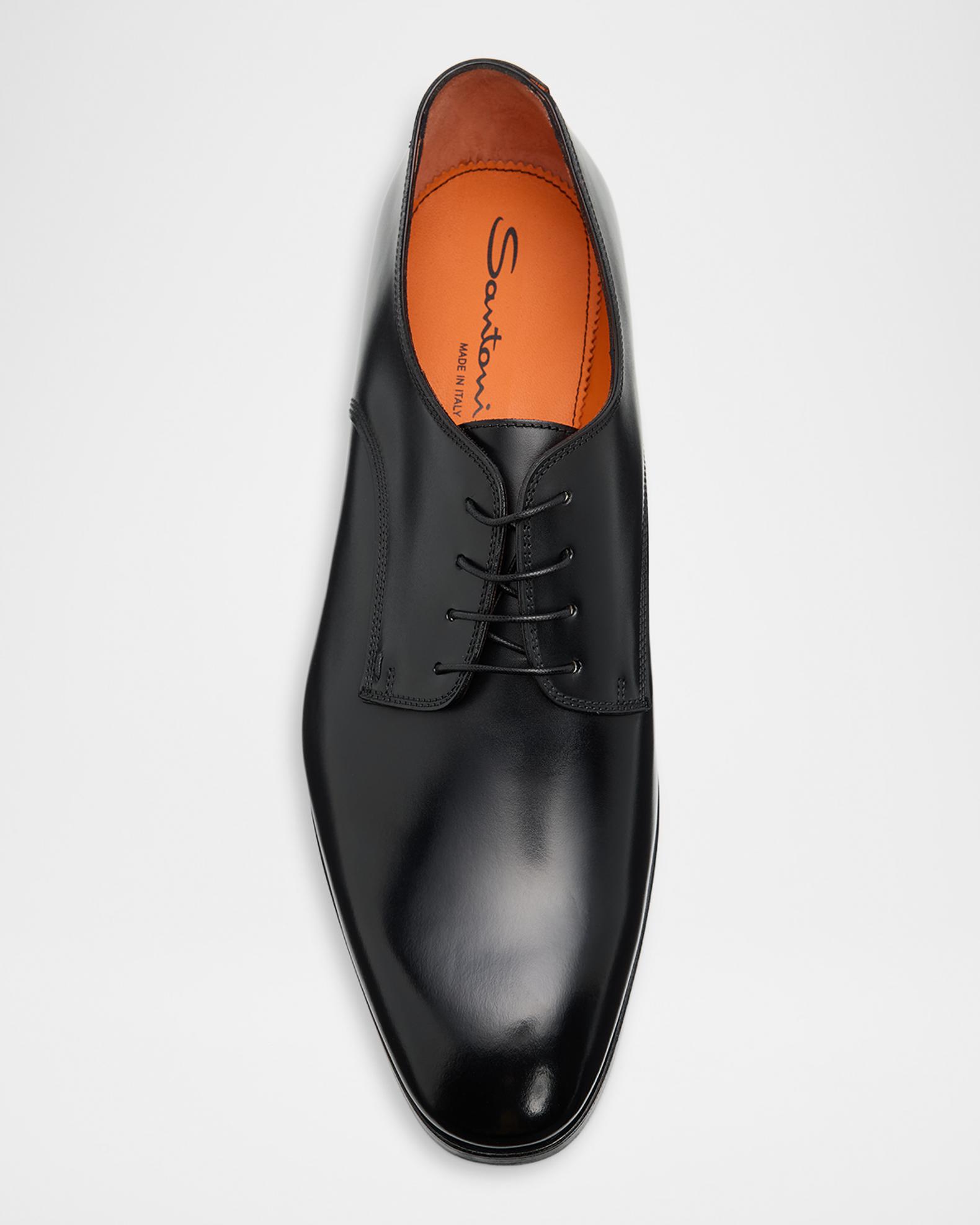 Santoni Men's Leather Derby Shoes | Neiman Marcus