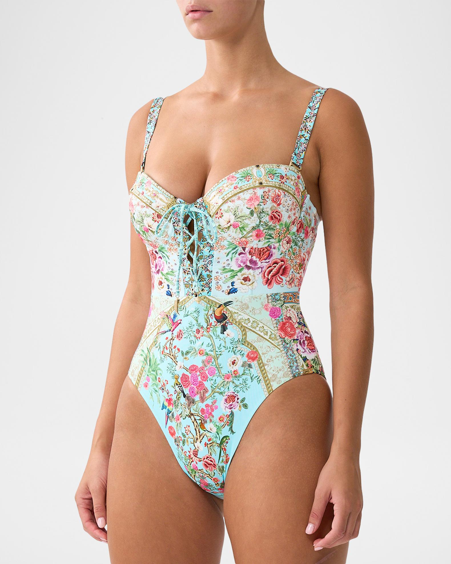 Camilla Sultans and Queens Molded Underwire One-Piece Swimsuit