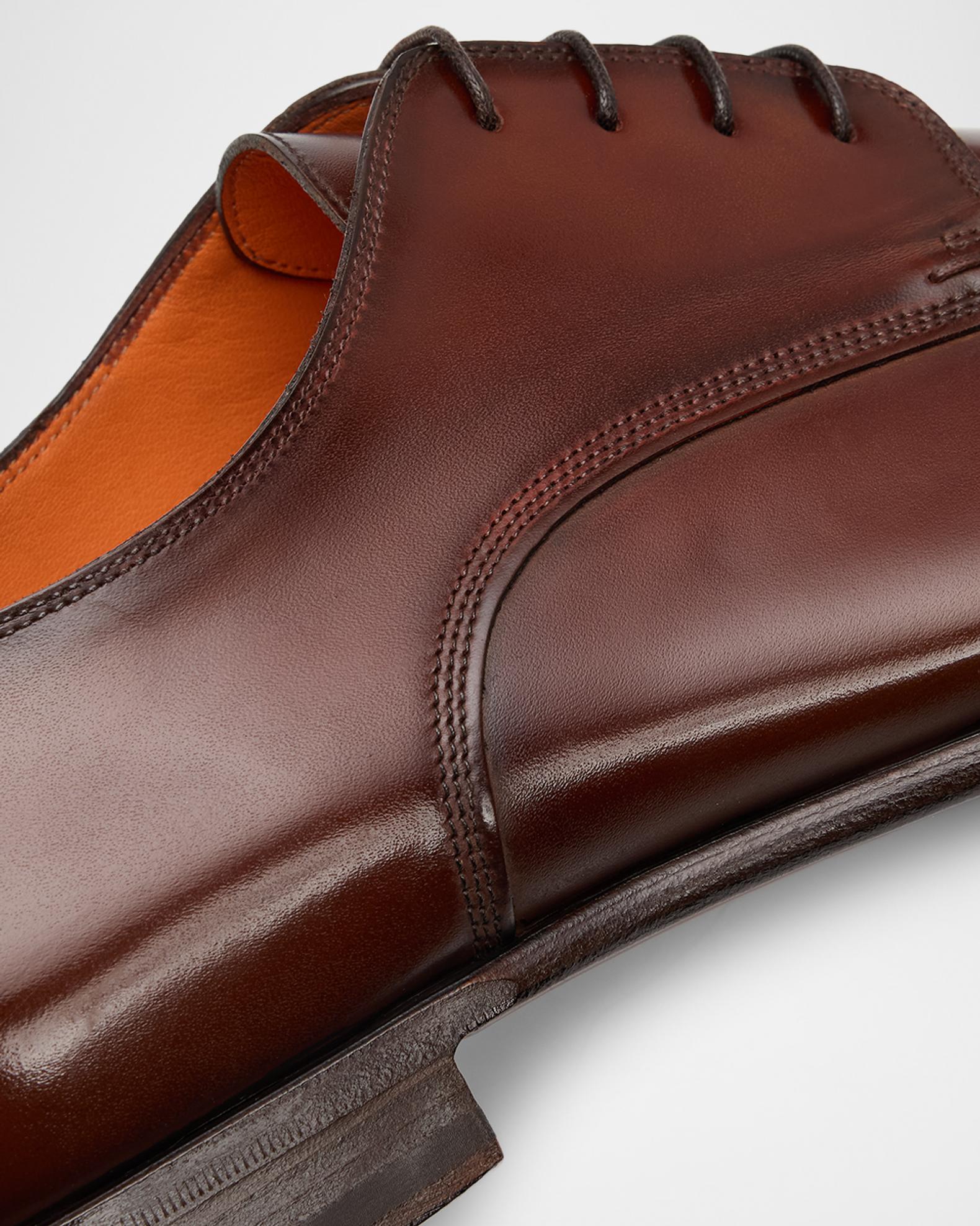 Santoni Men's Leather Derby Shoes | Neiman Marcus