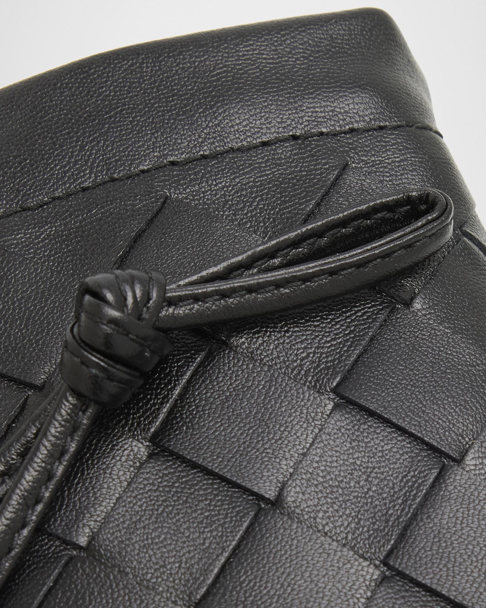 Bottega Veneta Micro Dustbag Intrecciato Leather Drawstring Pouch ...