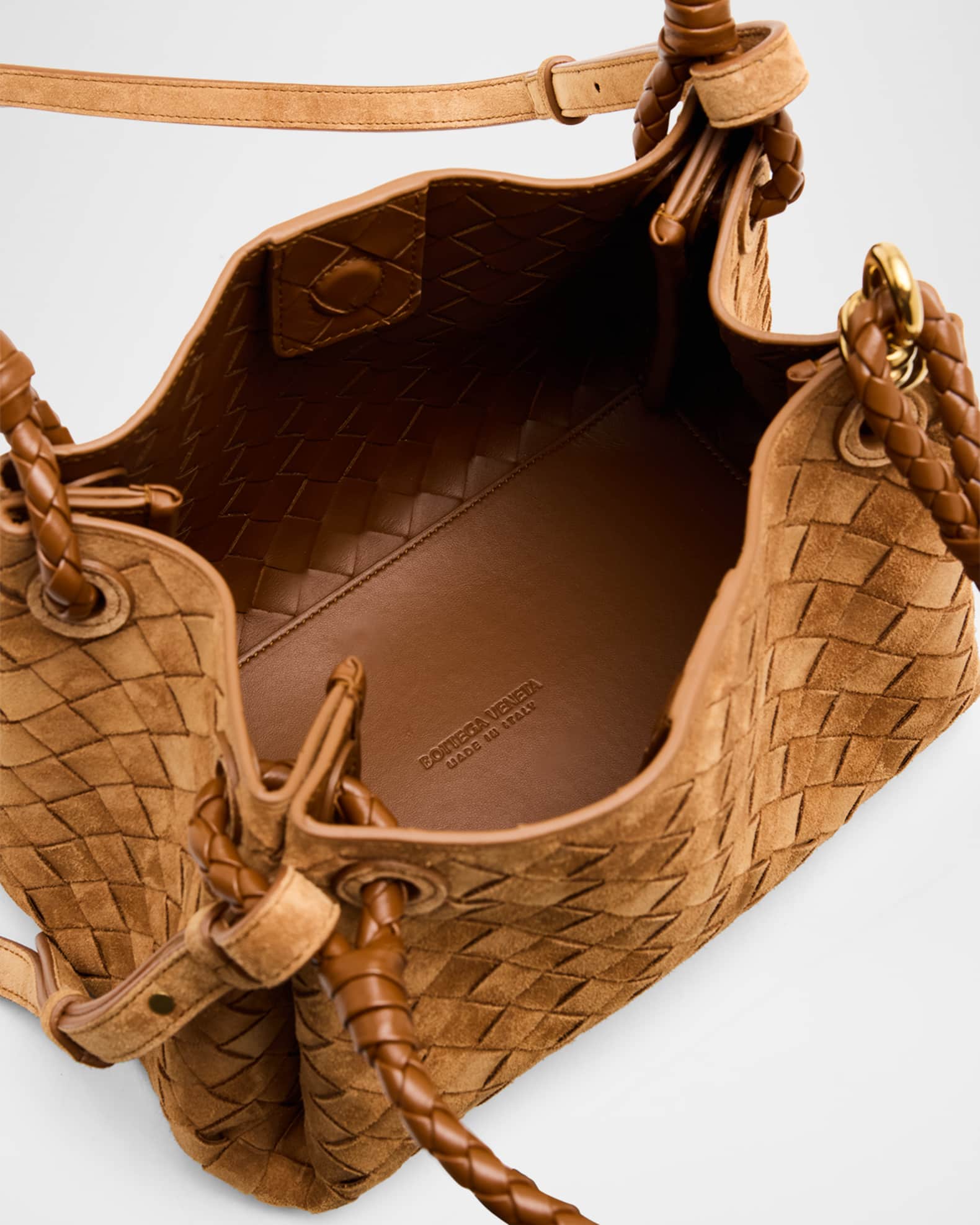バッグ BOTTEGA VENETA Body bag Intrecciato y2k Bottega Veneta Mini Intrecciato Leather Cross-Body Bag