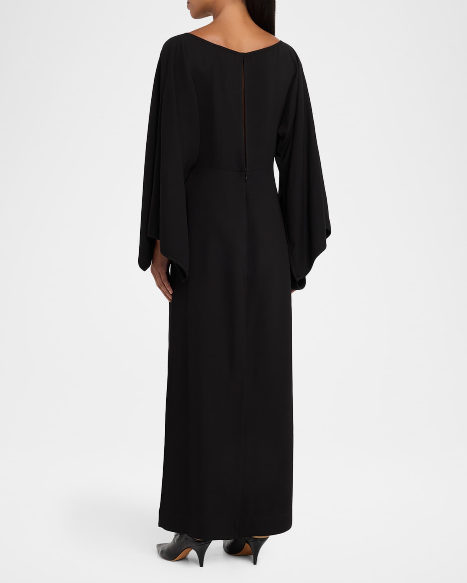 By Malene Birger Hella Wide-Sleeve Maxi Dress | Neiman Marcus