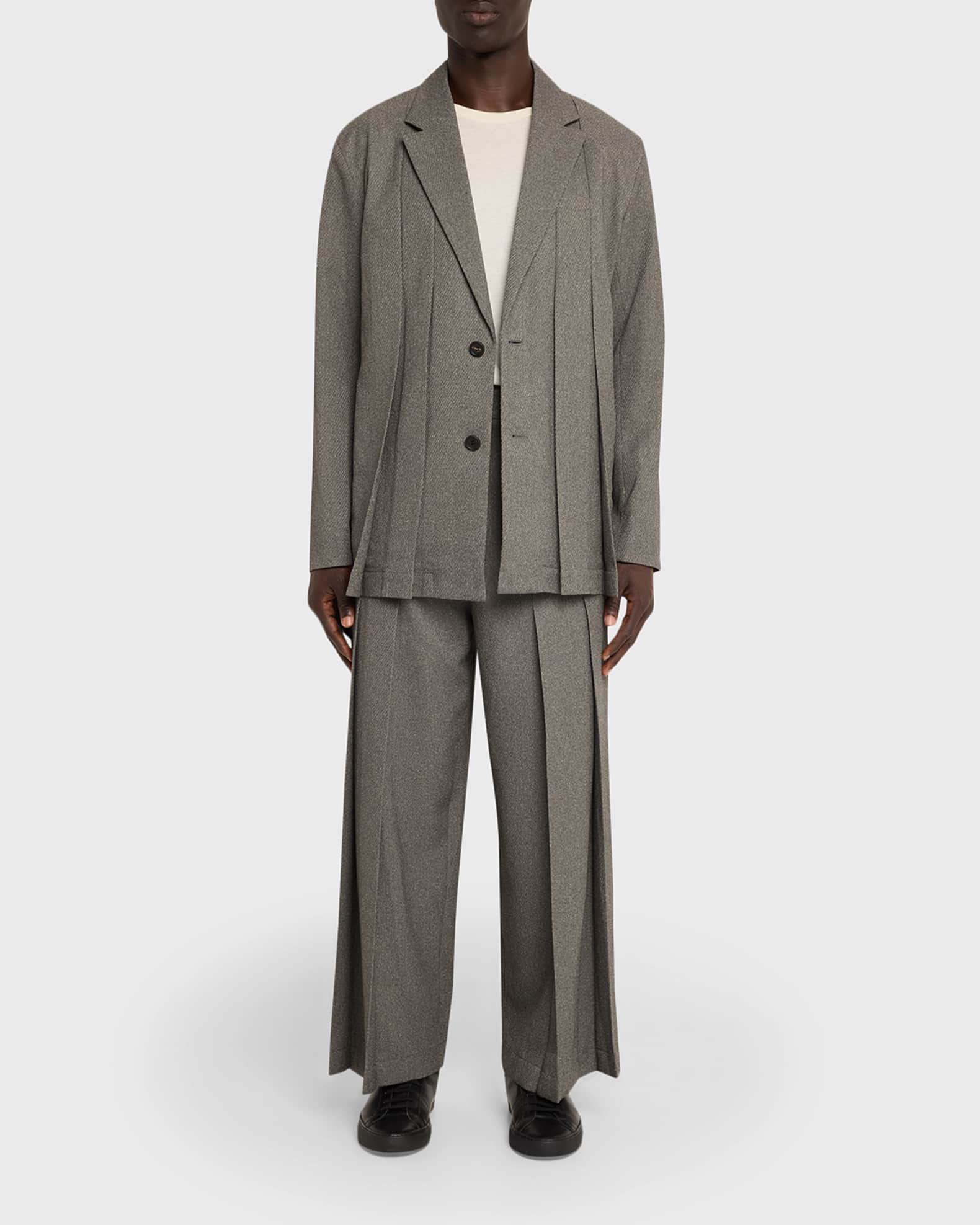 IM MEN Men's Wool Like Tweed Jacket | Neiman Marcus