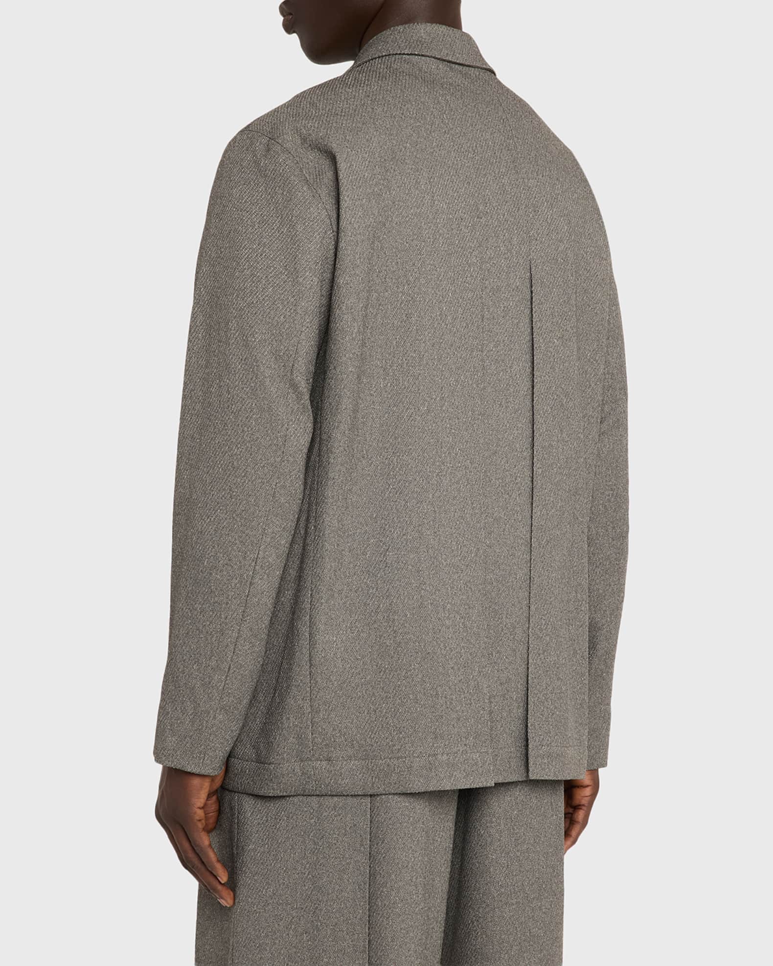 IM MEN Men's Wool Like Tweed Jacket | Neiman Marcus