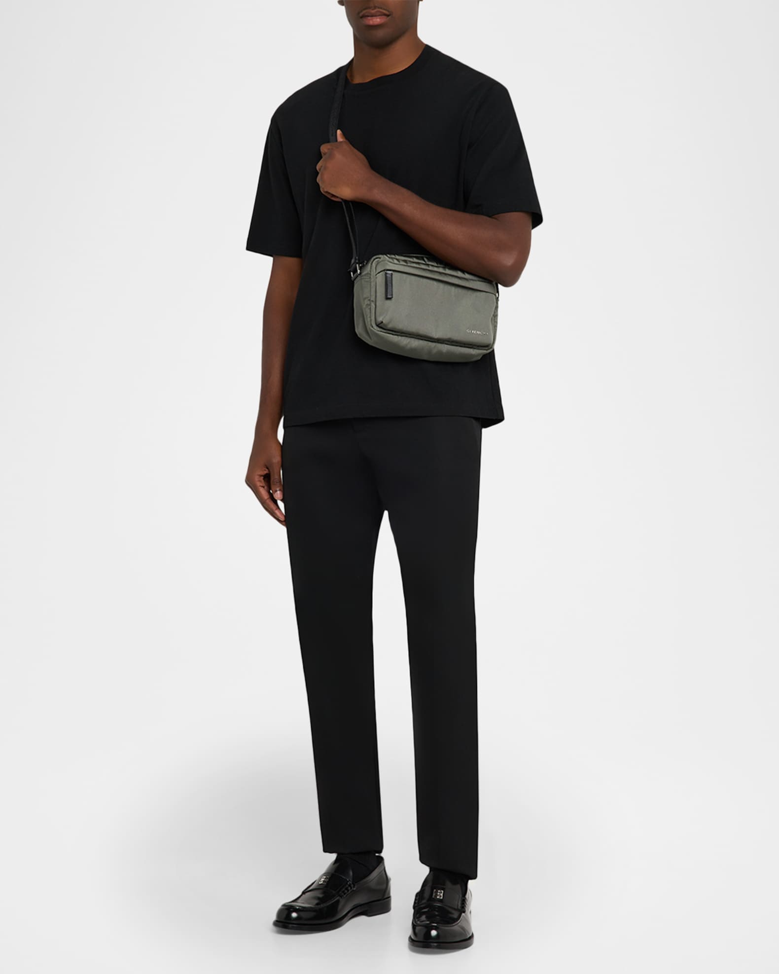 Givenchy Men's Essential U Crossbody Bag | Neiman Marcus