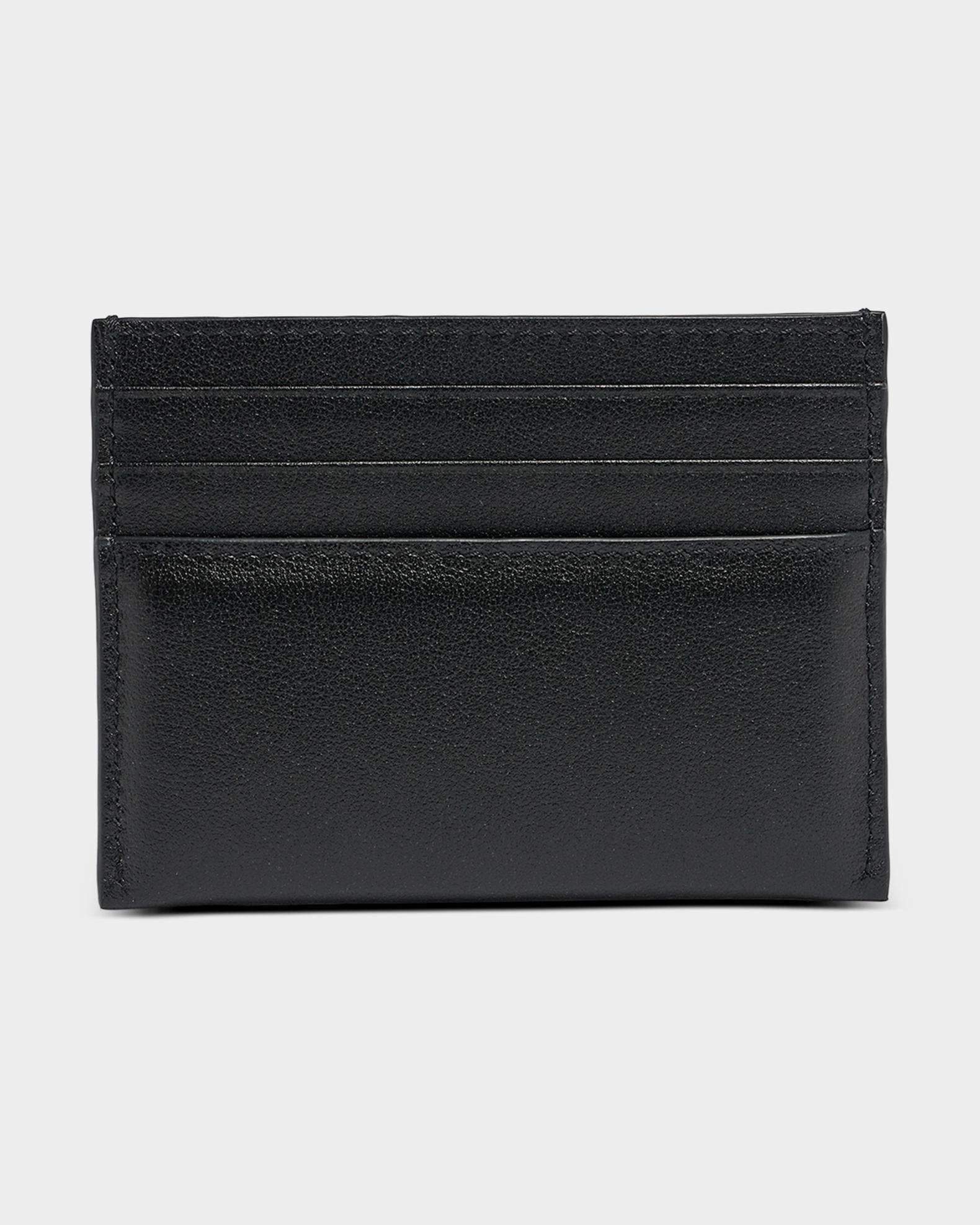 Givenchy Men's Leather Embossed Logo Card Holder | Neiman Marcus