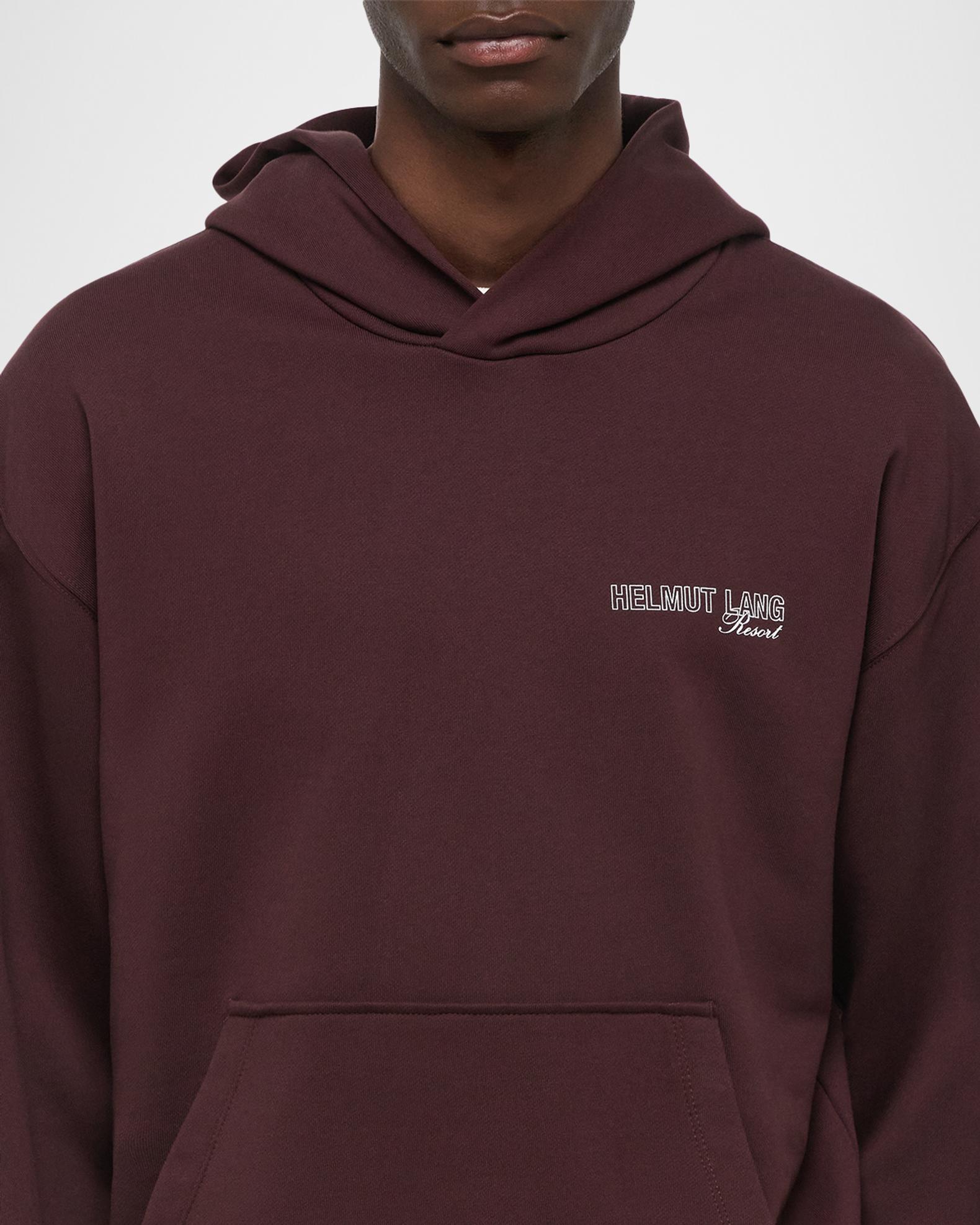Helmut Lang Men's Skier Photo Cotton Hoodie | Neiman Marcus