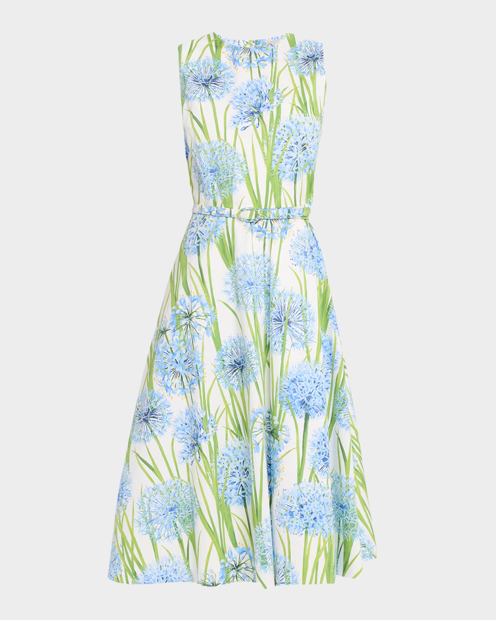 Oscar de La Renta | Allium Cotton Poplin Dress