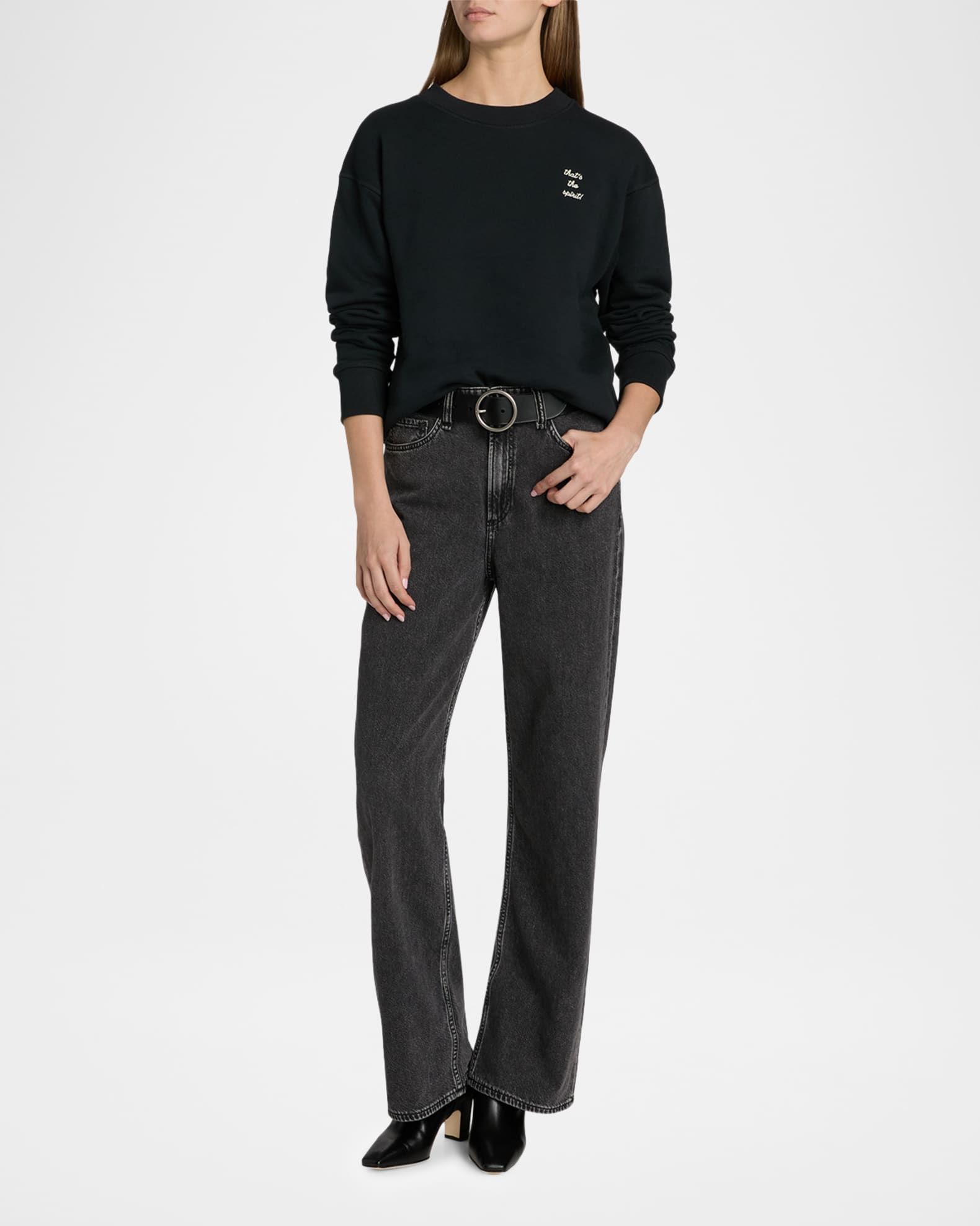 ラグアンドボーン rag＆bone スウェット    レディース S rag & bone That's The Spirit Sweatshirt | Saks Fifth Avenue