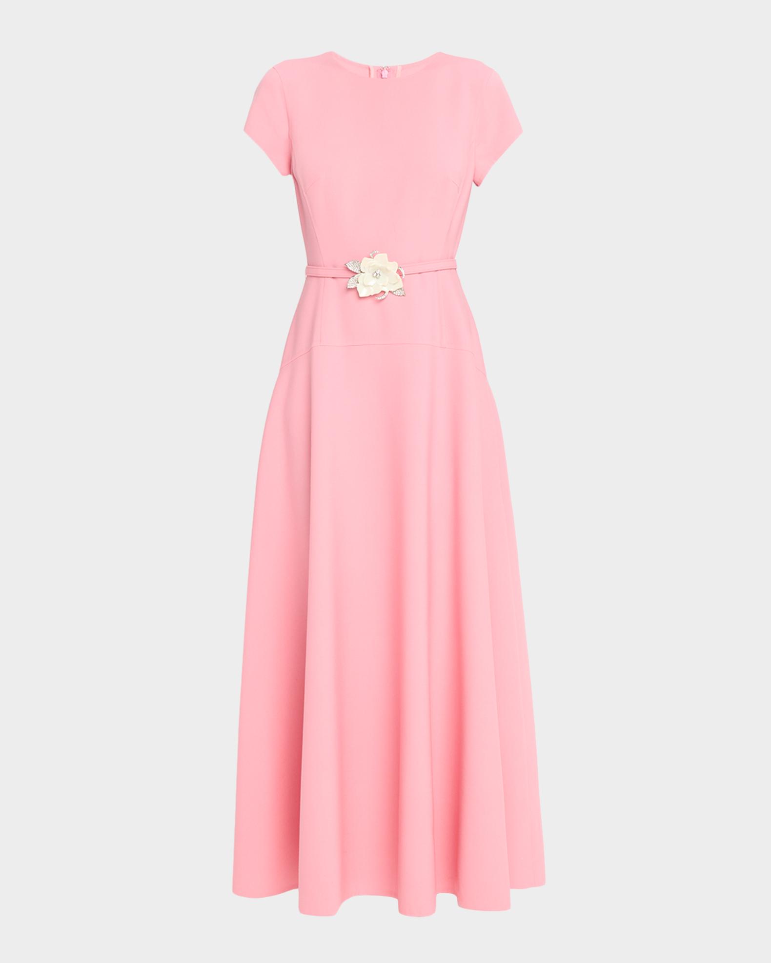 oleander pink tea length dress oleander pink tea length dress