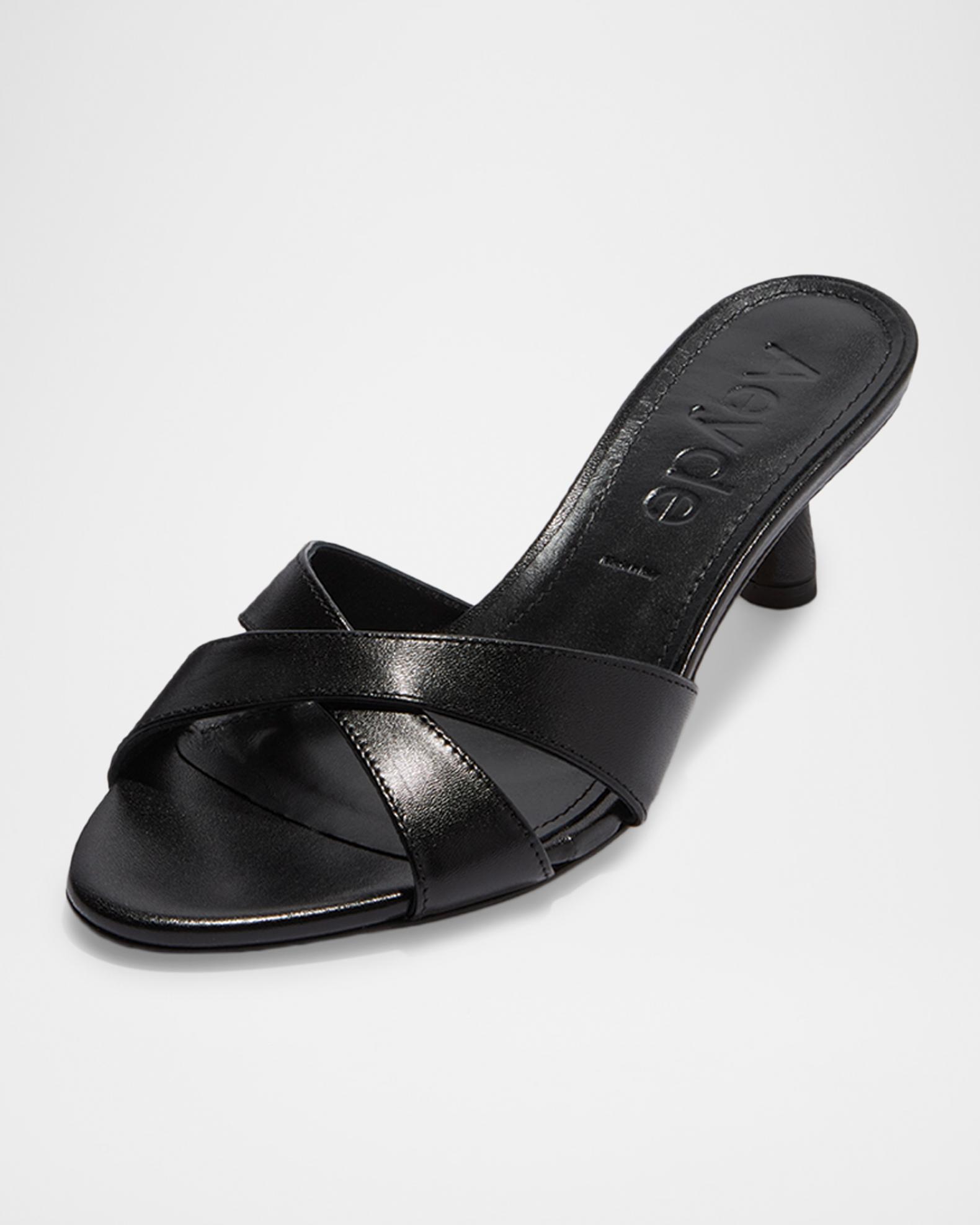 Aeyde 55mm Vero Nappa Leather Slide Sandals | Neiman Marcus