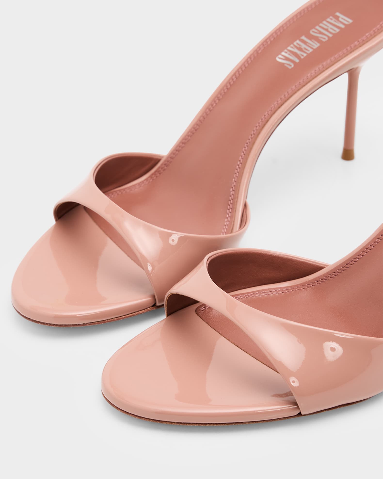 Paris Texas 70mm Lidia Patent Leather Ankle-Strap Sandals | Neiman