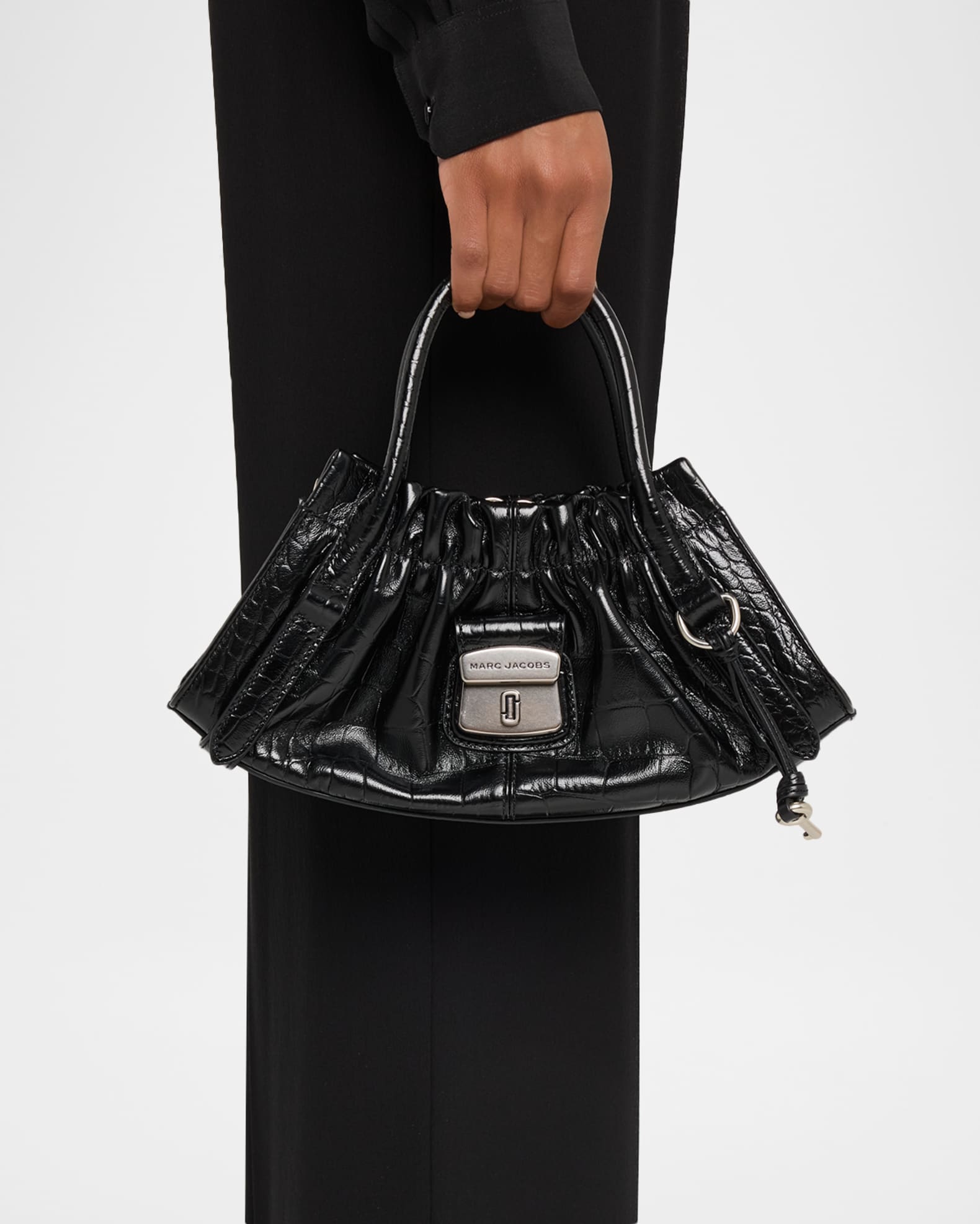 Marc Jacobs The Croc Cristina Small Satchel Crossbody Bag | Neiman