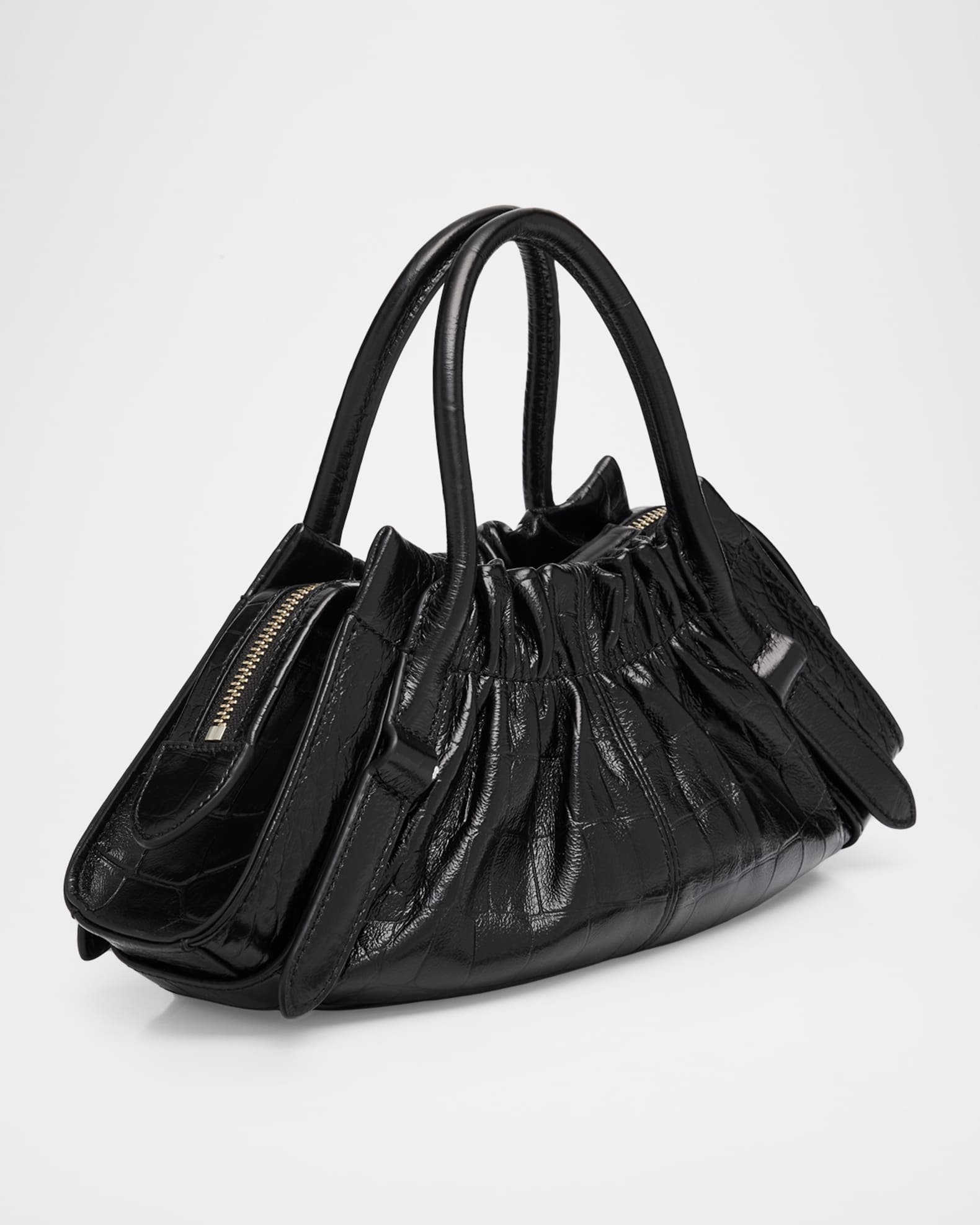 Marc Jacobs The Croc Cristina Small Satchel Crossbody Bag | Neiman