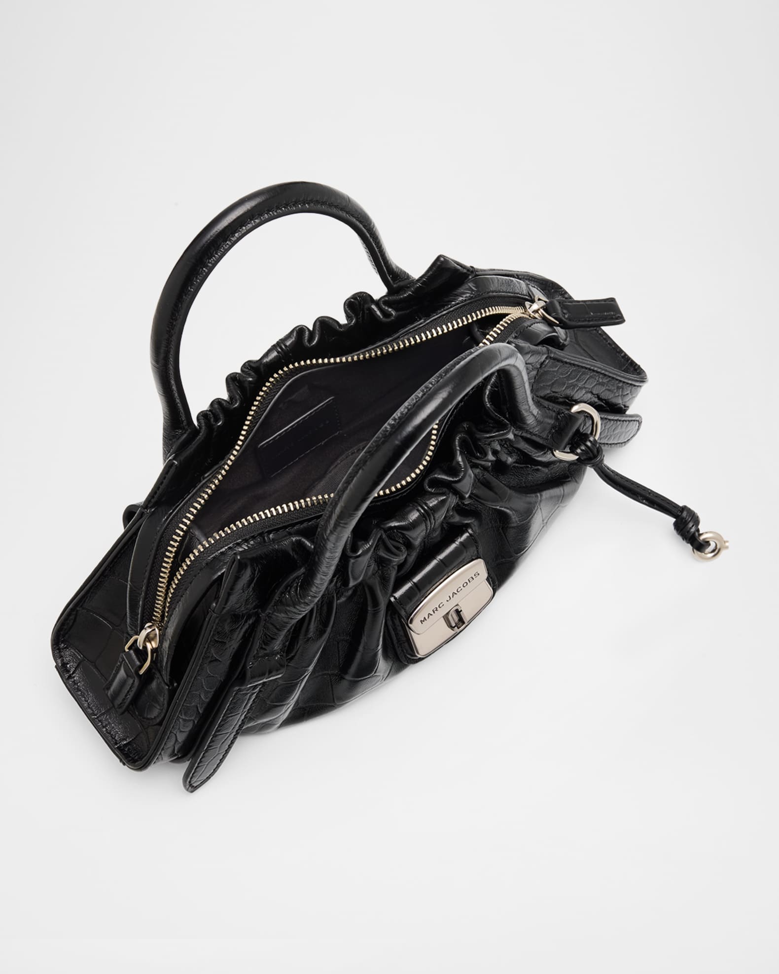 Marc Jacobs The Croc Cristina Small Satchel Crossbody Bag | Neiman