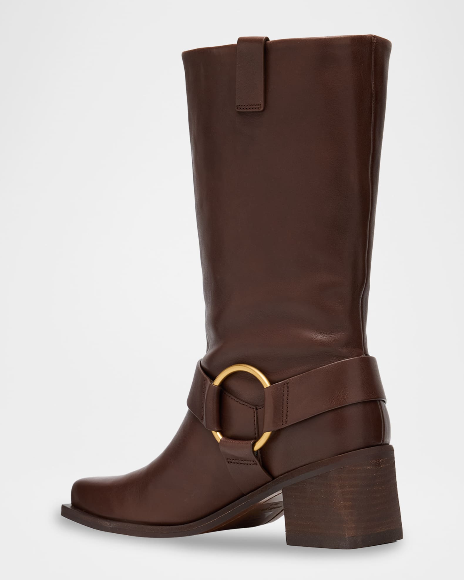 アンティーク テラコッタ・マザー・ゴッデス Cult Gaia 65mm Joslyn Leather Moto Boots | Neiman Marcus