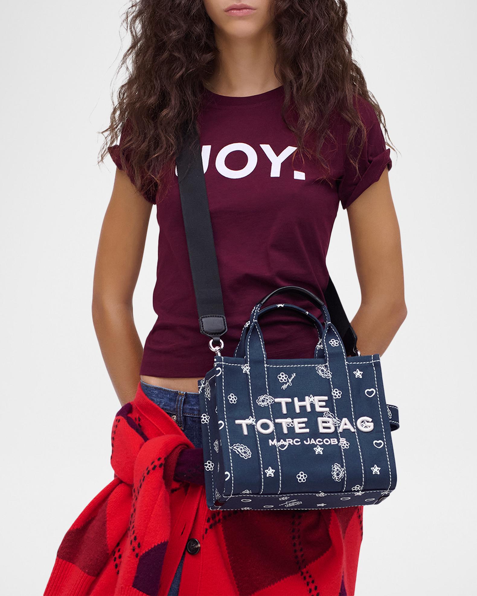 Marc Jacobs The Bandana Canvas Small Tote Bag | Neiman Marcus