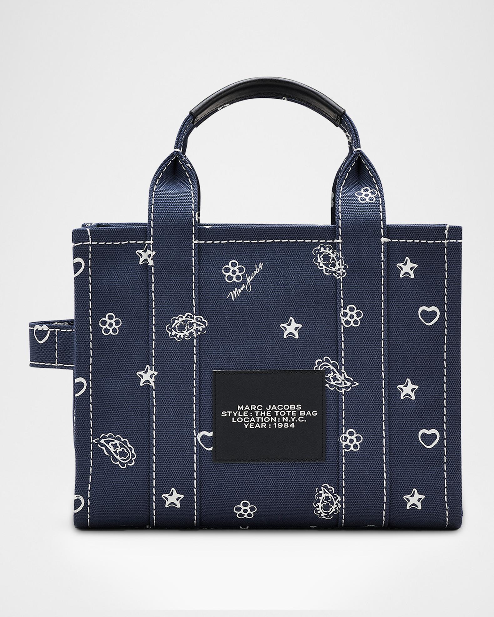 Marc Jacobs The Bandana Canvas Small Tote Bag | Neiman Marcus