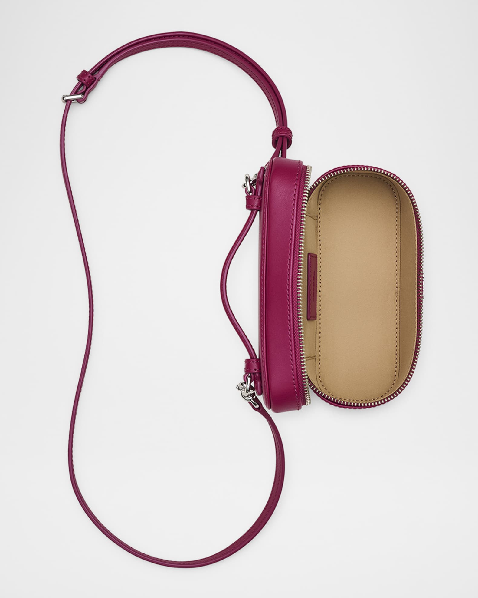 Marc Jacobs The Vanity East-West Leather Shoulder Bag | Neiman Marcus