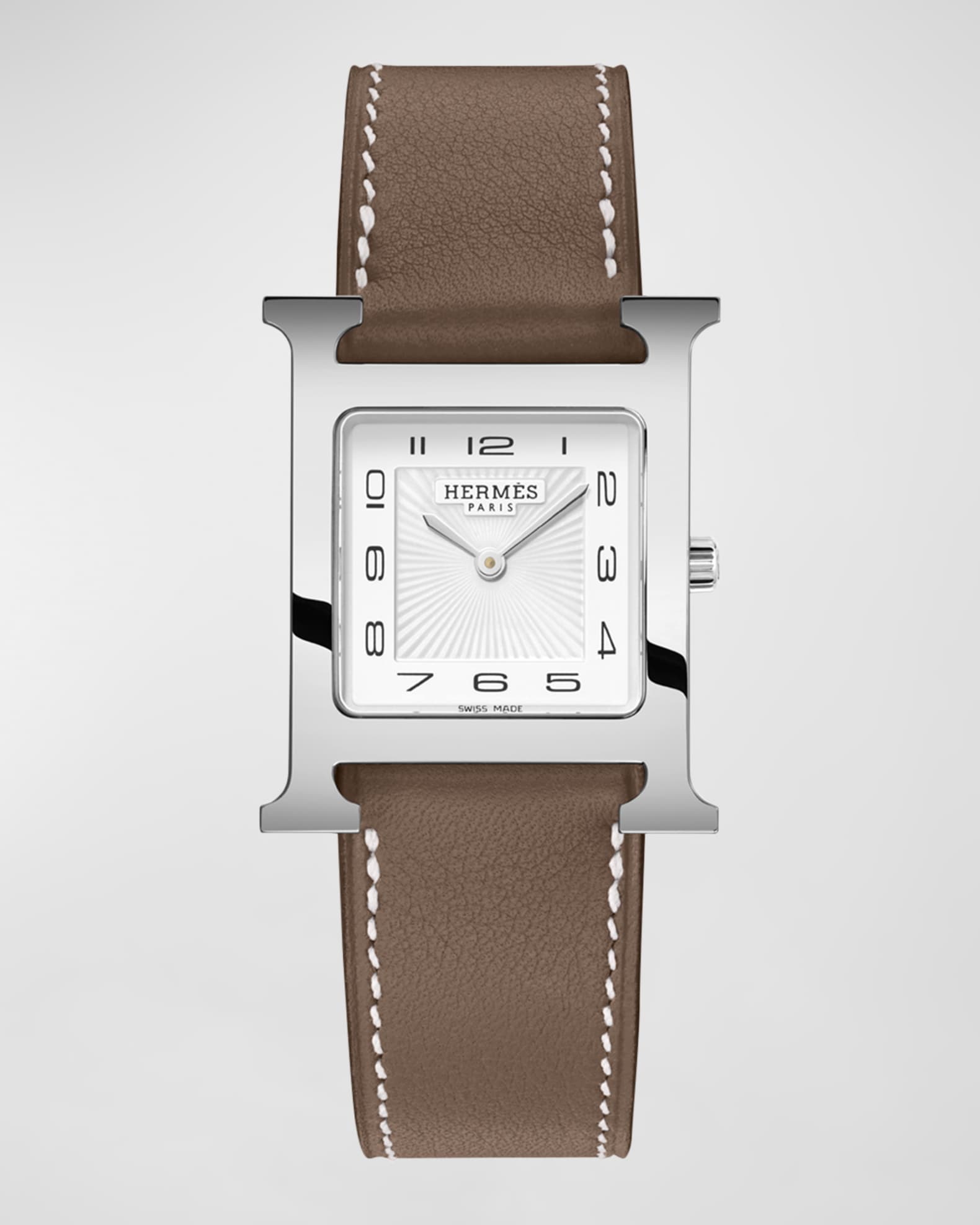 Hermes Heure H Watch, Medium Model, 30 mm | Neiman Marcus