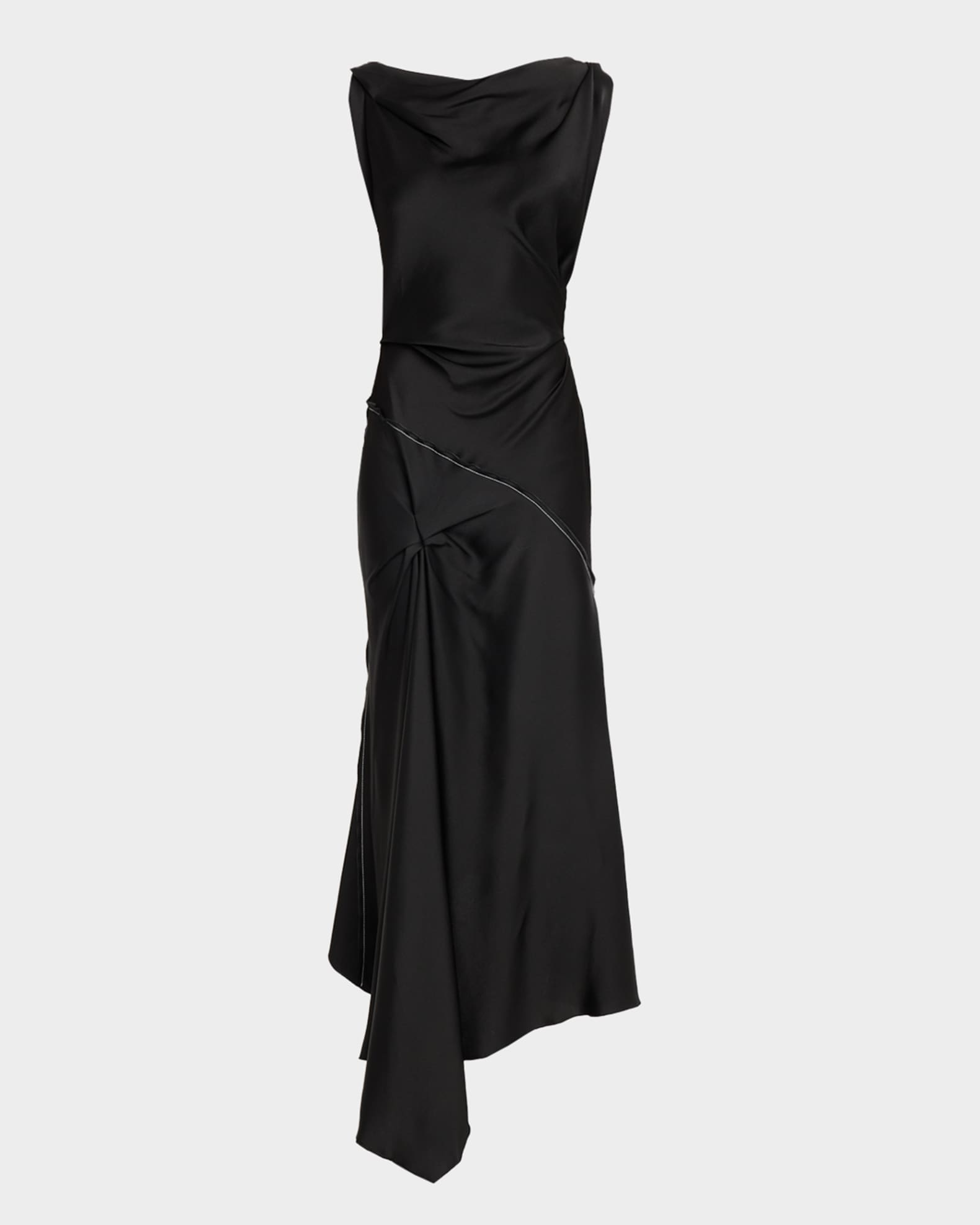 black mesh long dress Sunflower Black Mesh Maxi Dress - US 0 main image 0