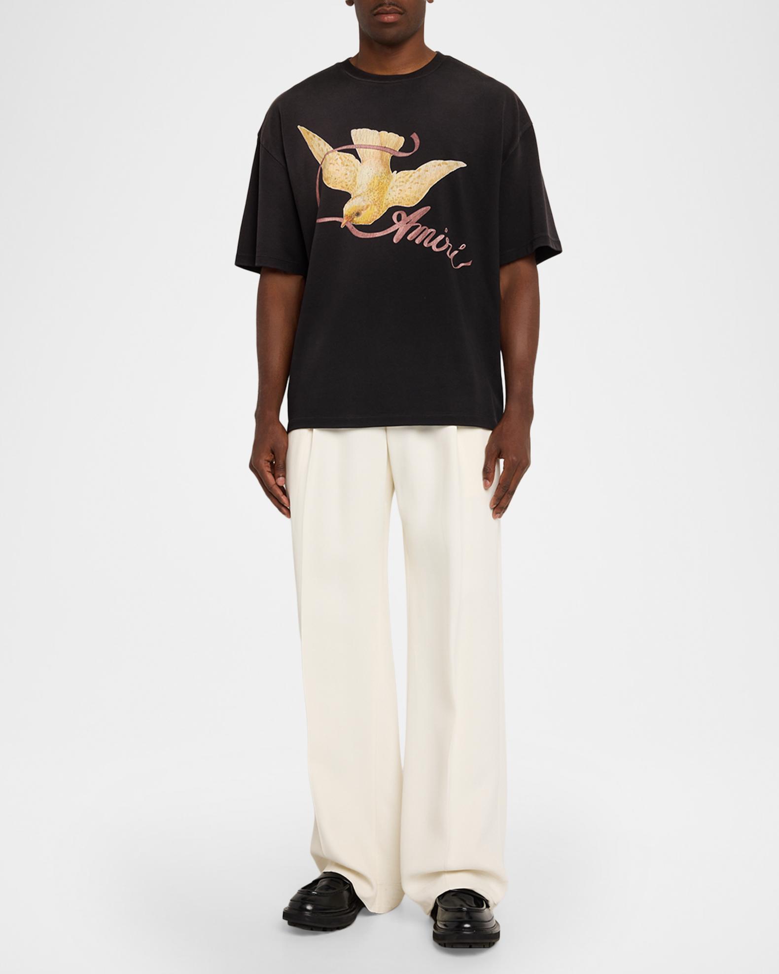 Amiri Men's Amiri Ribbon Oversized T-Shirt | Neiman Marcus