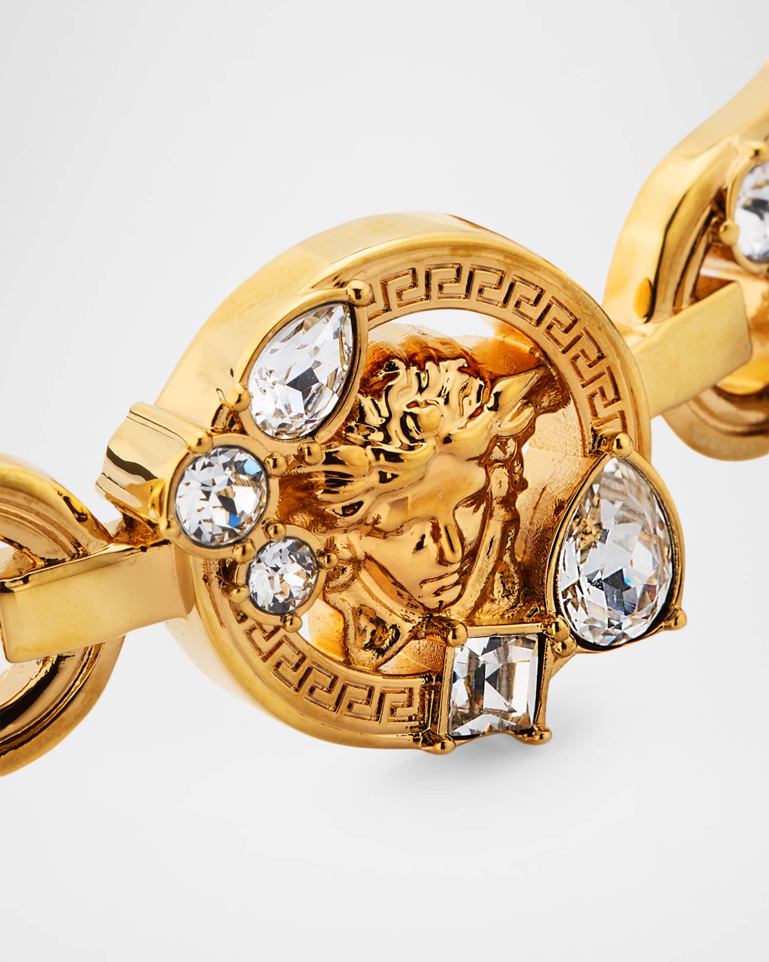 Versace Crystal Medusa Choker | Neiman Marcus