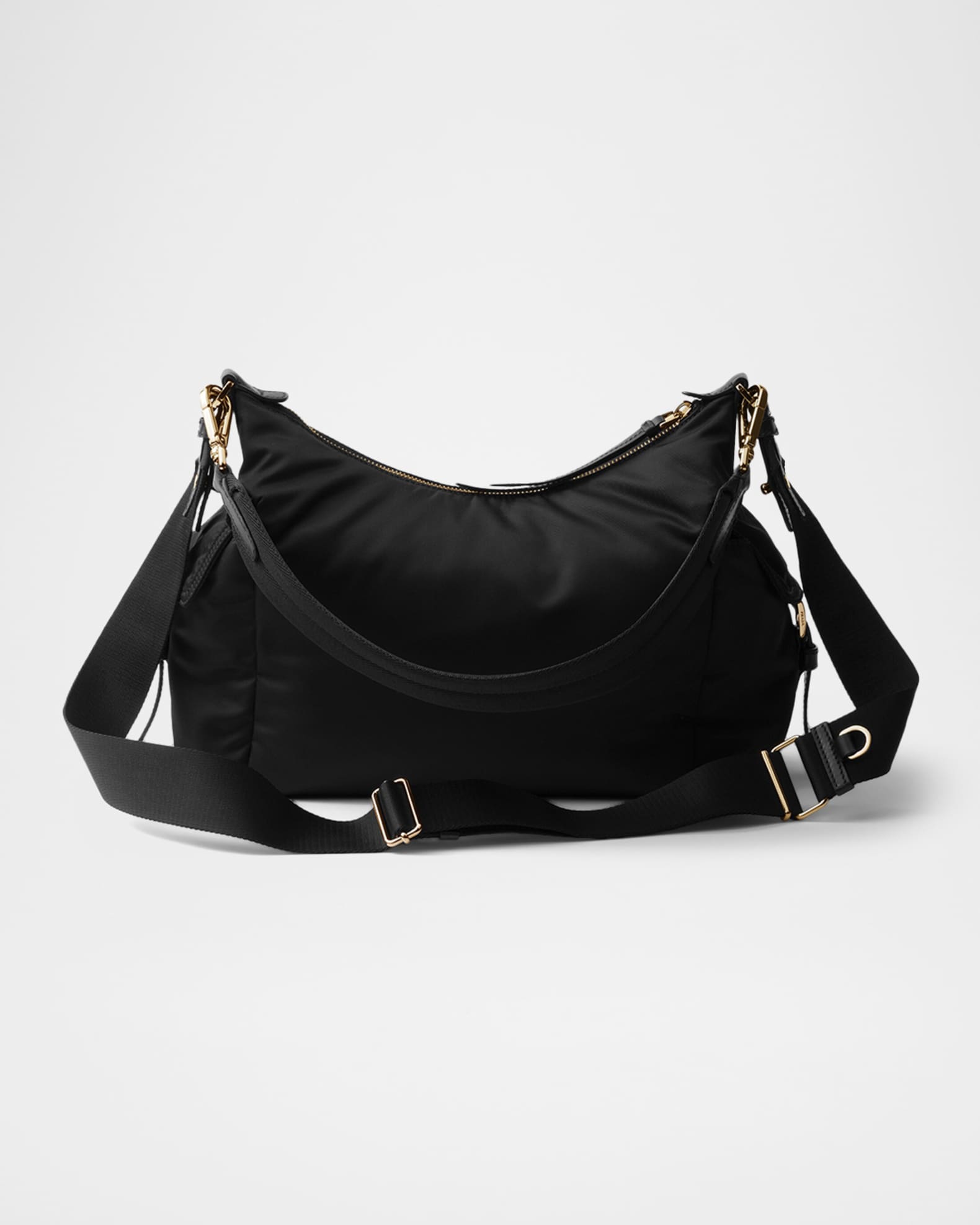 Prada Explore Large Re-Nylon & Leather Crossbody Bag | Neiman Marcus
