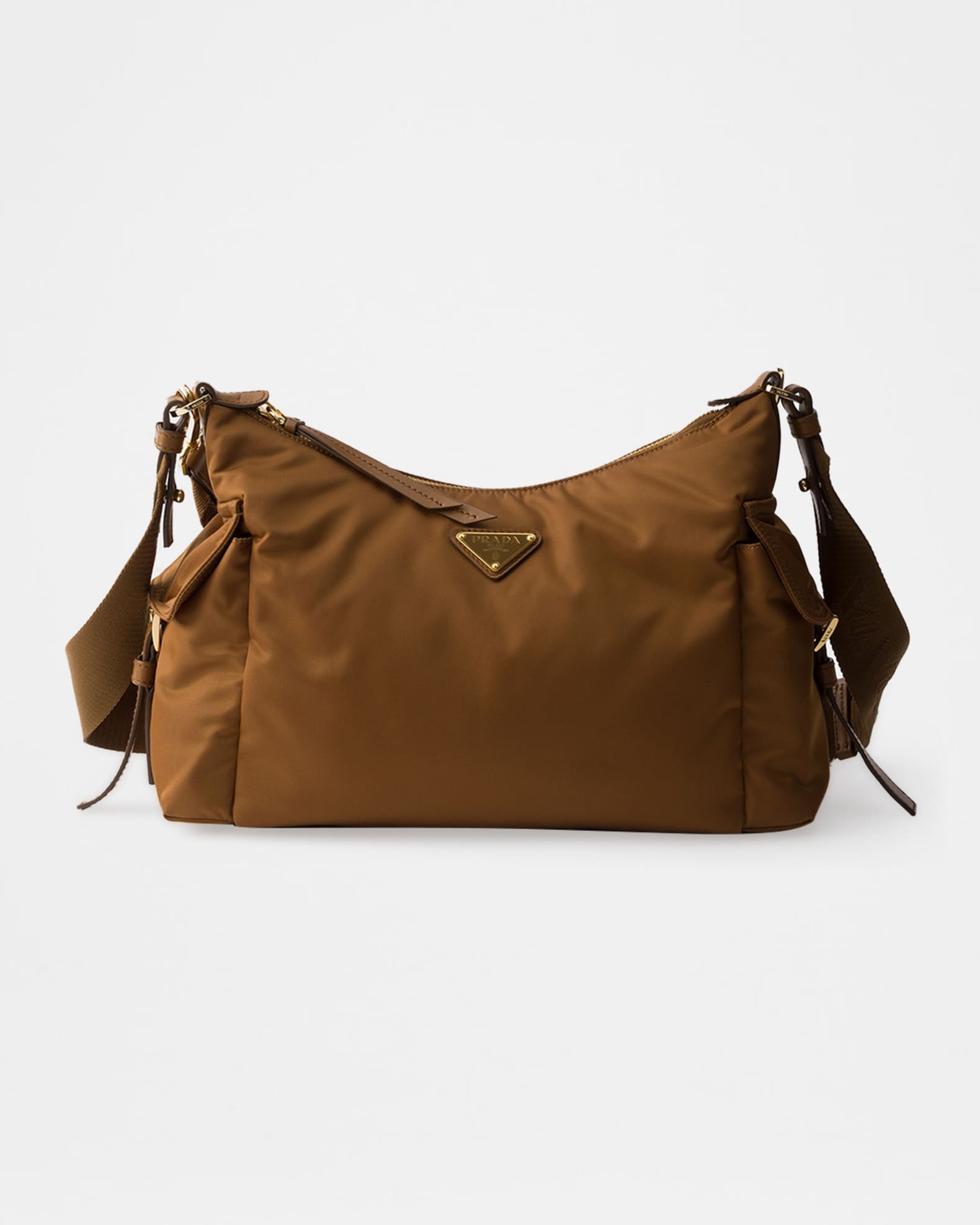 Prada Explore Large Re-Nylon & Leather Crossbody Bag | Neiman Marcus