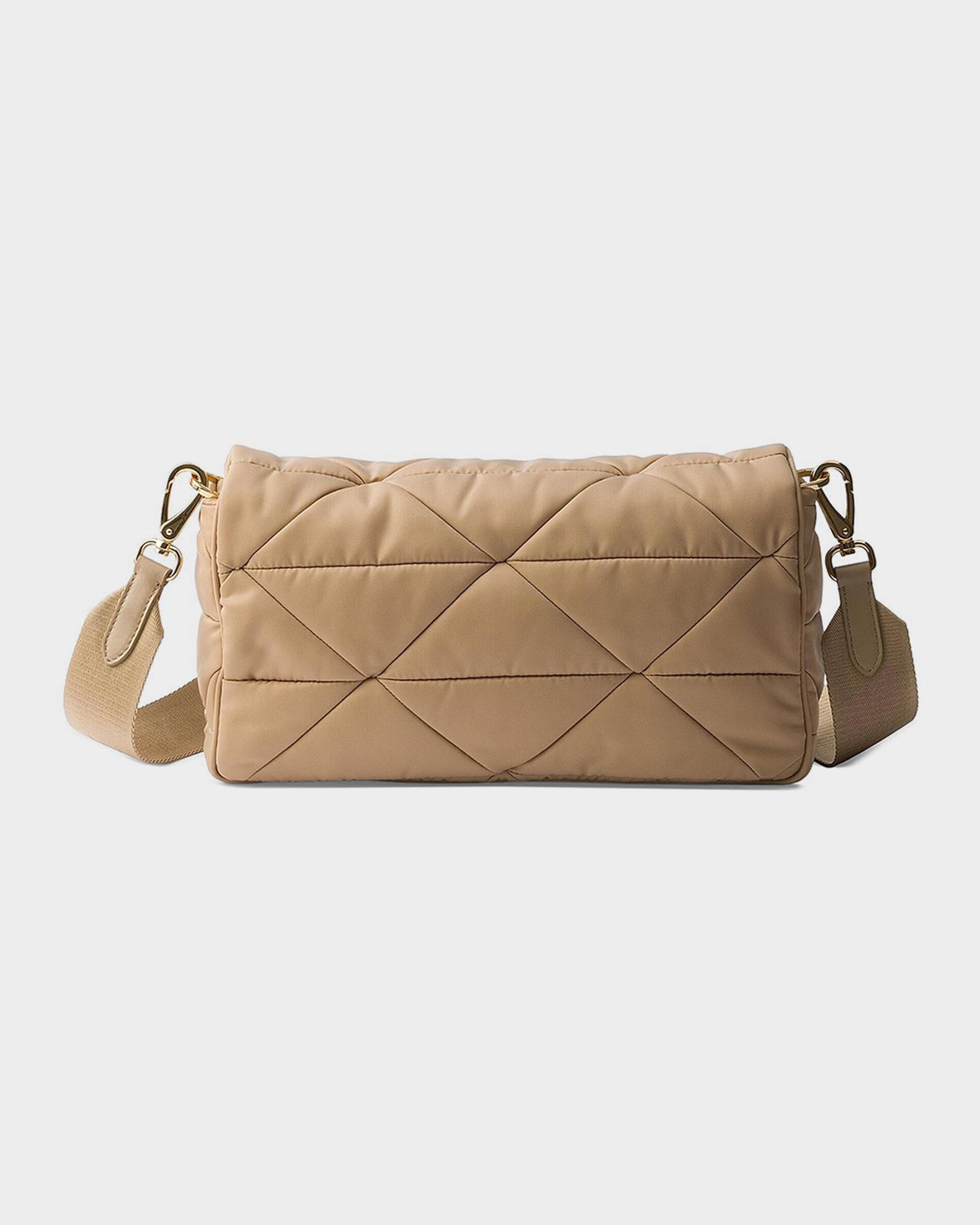 Prada Padded Re-Nylon Shoulder Bag | Neiman Marcus