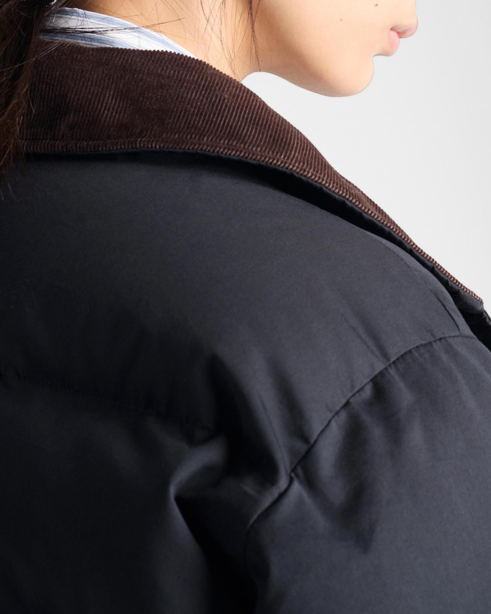 Prada Cropped Compact Poplin Down Jacket | Neiman Marcus