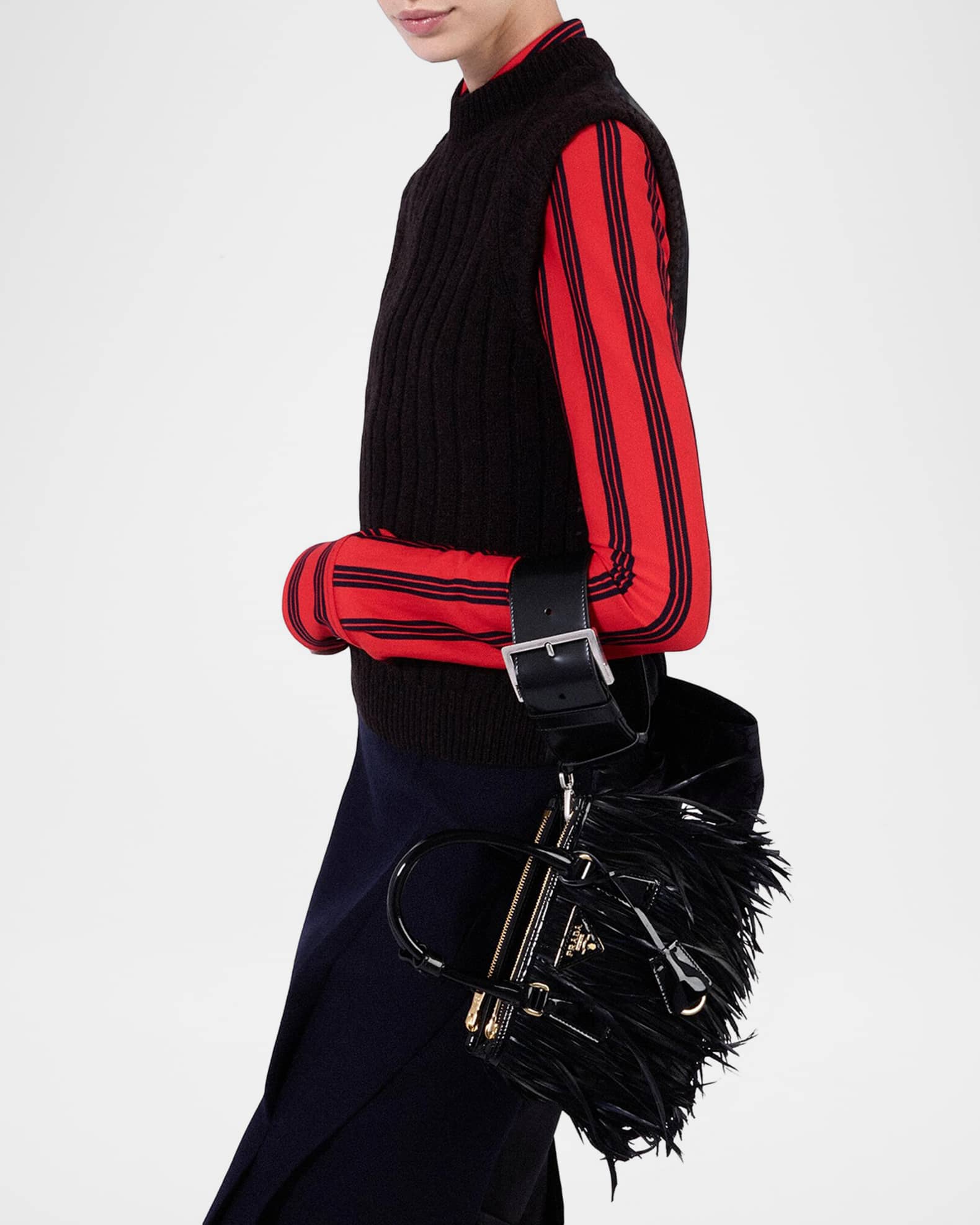 Prada Wool Knit Sweater Vest | Neiman Marcus