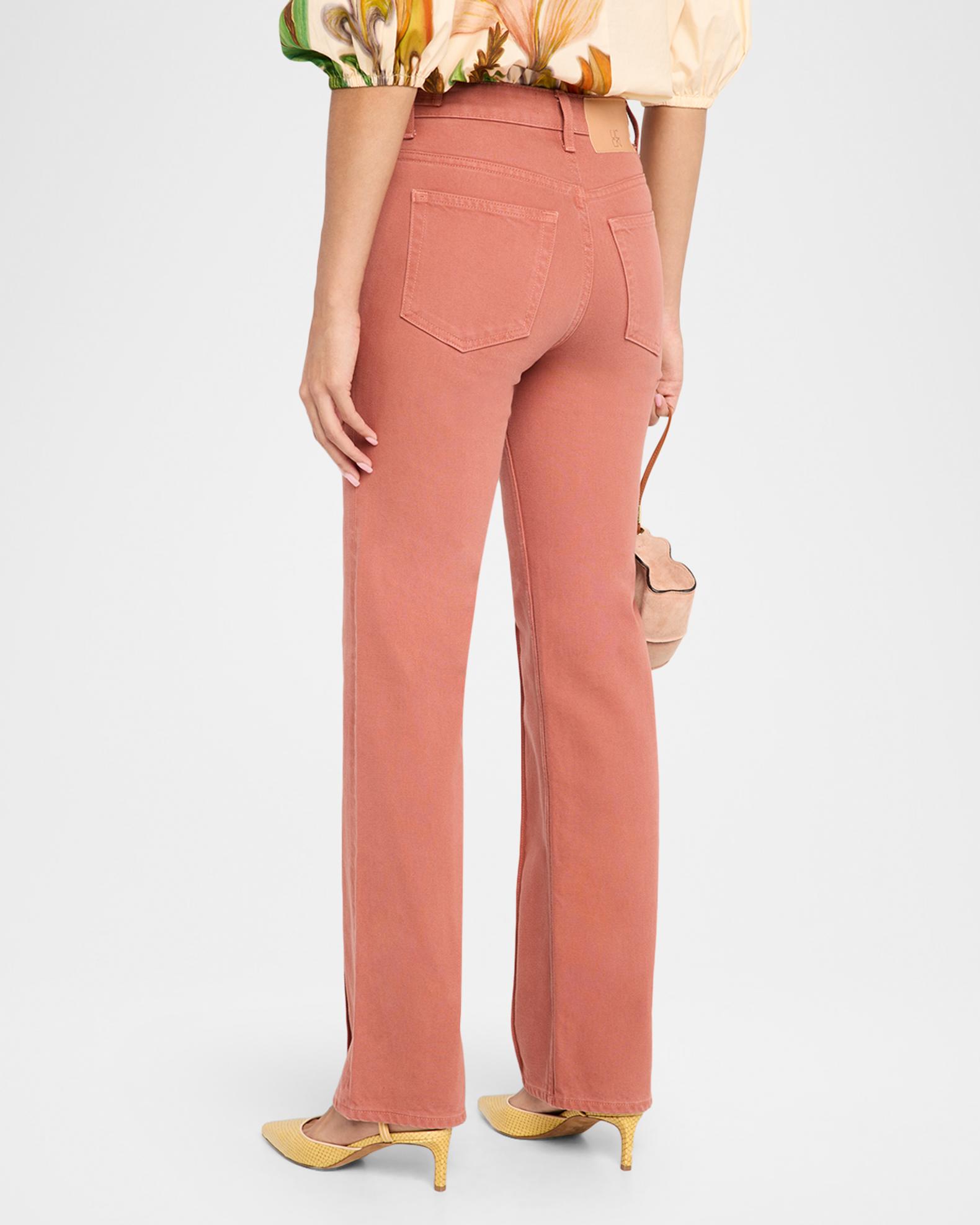 Ulla Johnson Agatha Pintuck Straight-Leg Jeans | Neiman Marcus