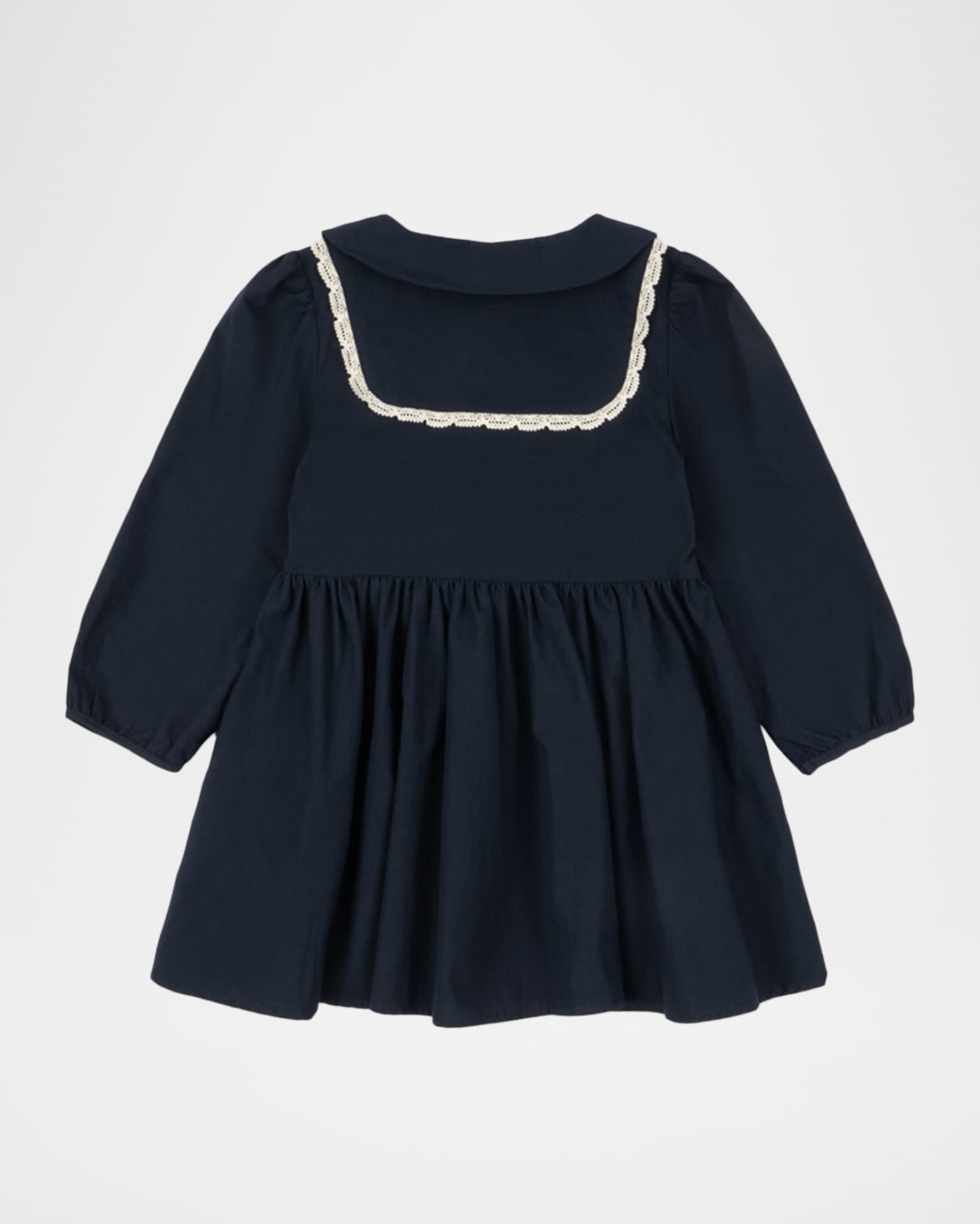 Konges Sljd | Emmy Dress - Dark Navy | Girl | Blue