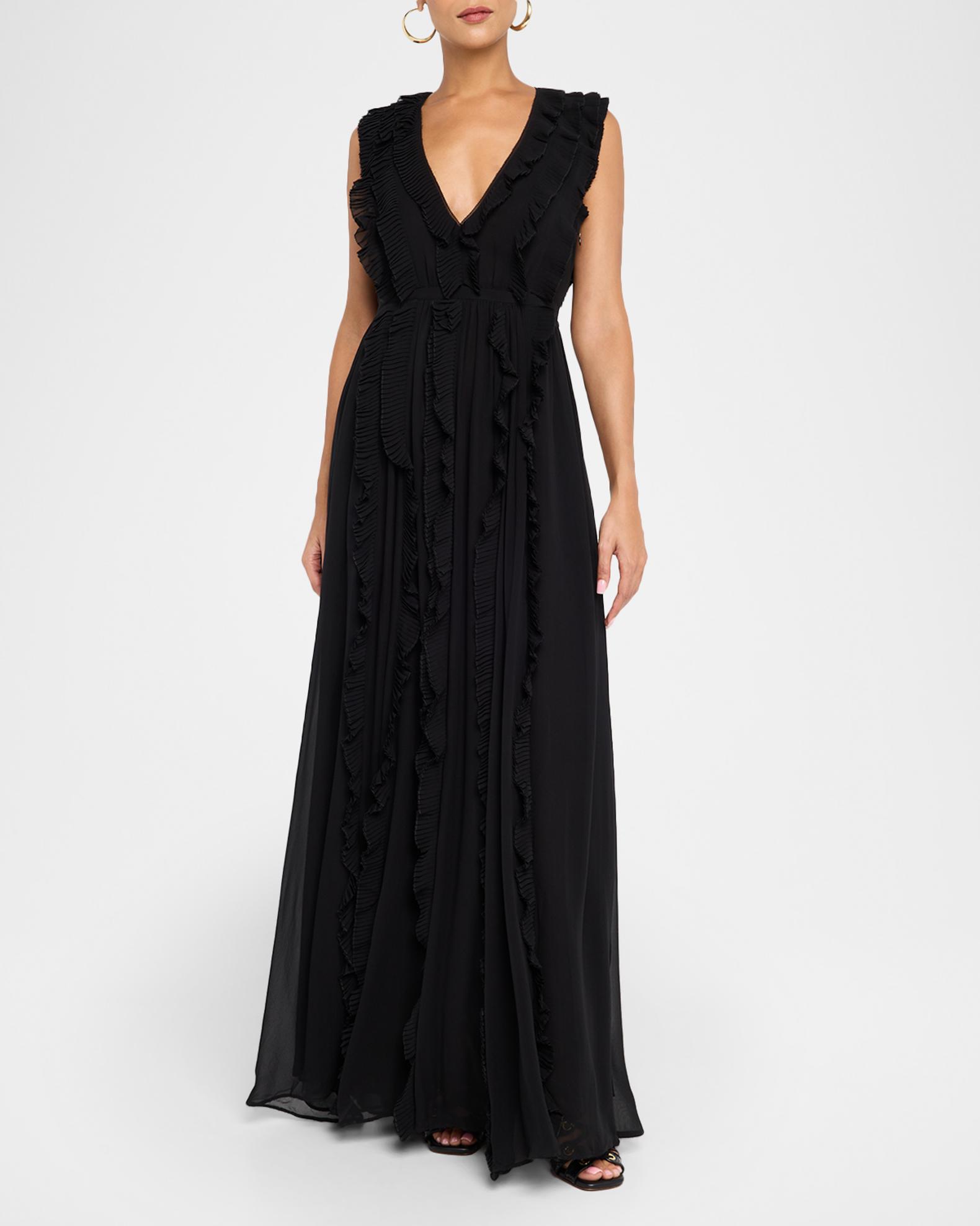 Ulla Johnson Aida Cascading Ruffle Gown | Neiman Marcus