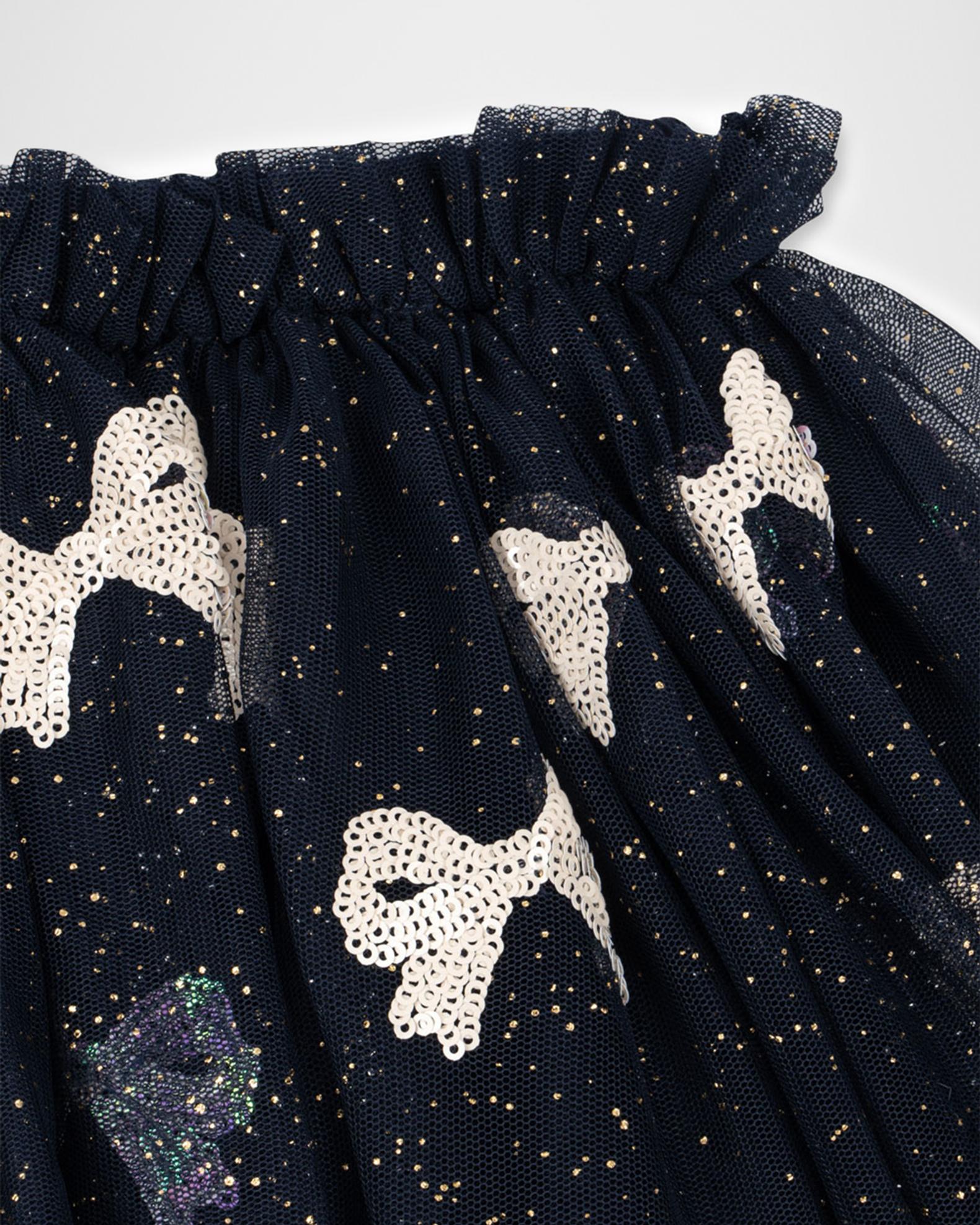 Konges Slojd Yvonne Sequined Tulle Mini Skirt, Size 18M-8 | Neiman 