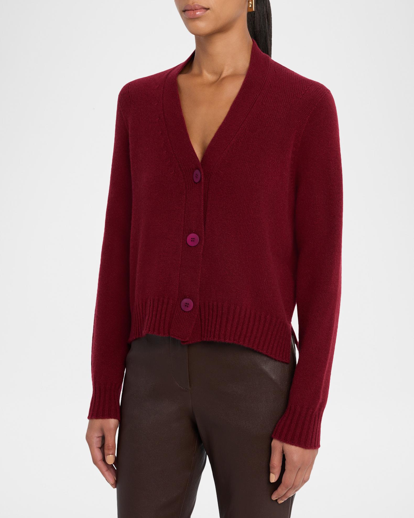 V-Neck Cashmere Cardigan | Neiman Marcus