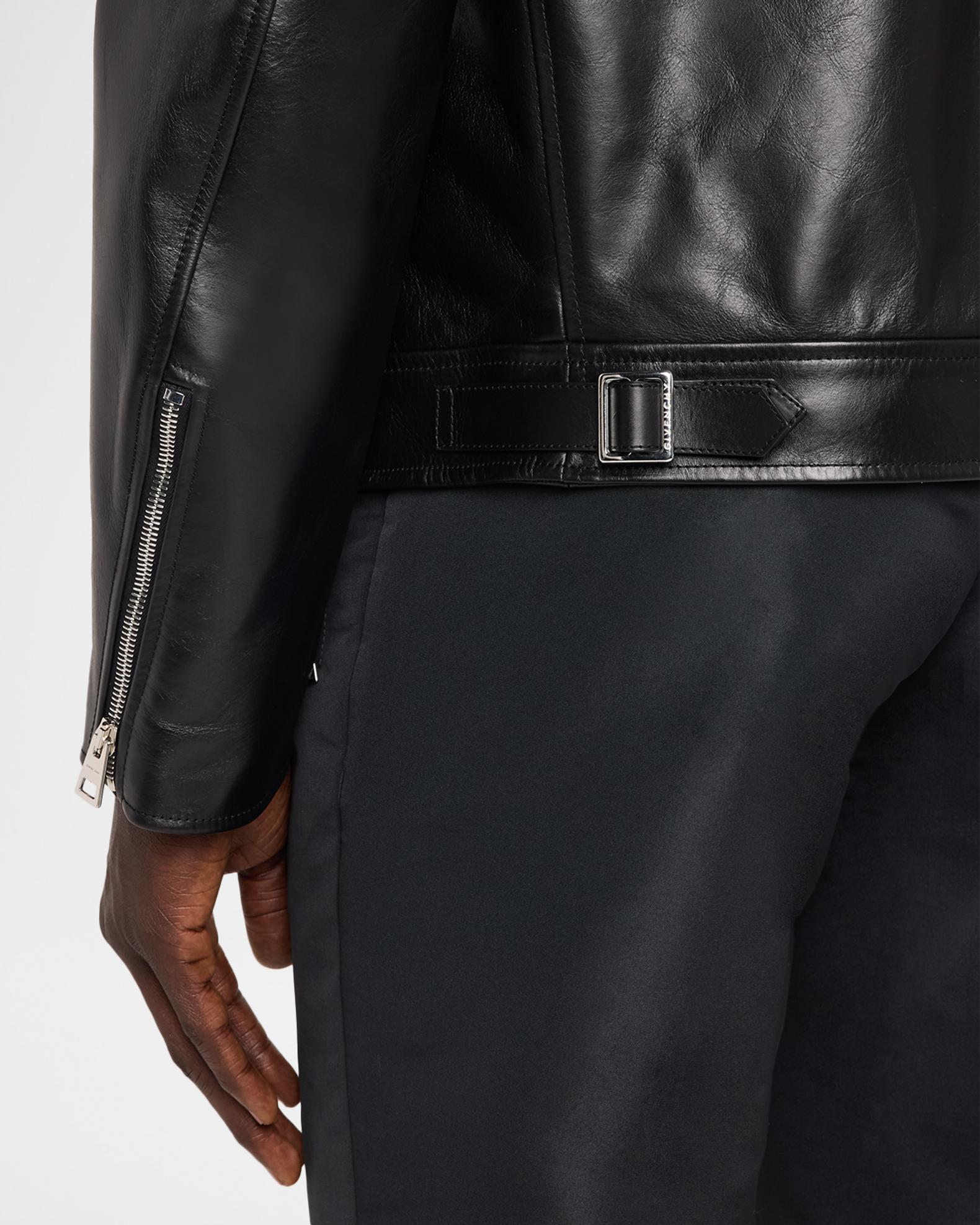 Givenchy Men's Leather Full-Zip Biker Jacket | Neiman Marcus